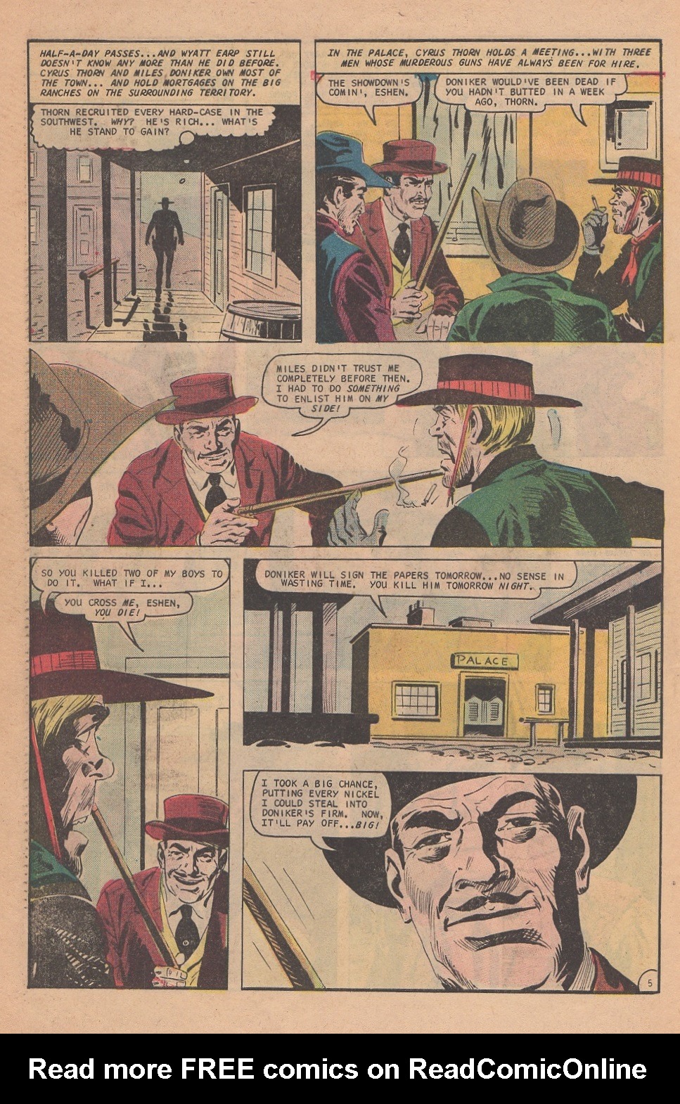 Read online Wyatt Earp Frontier Marshal comic -  Issue #70 - 28
