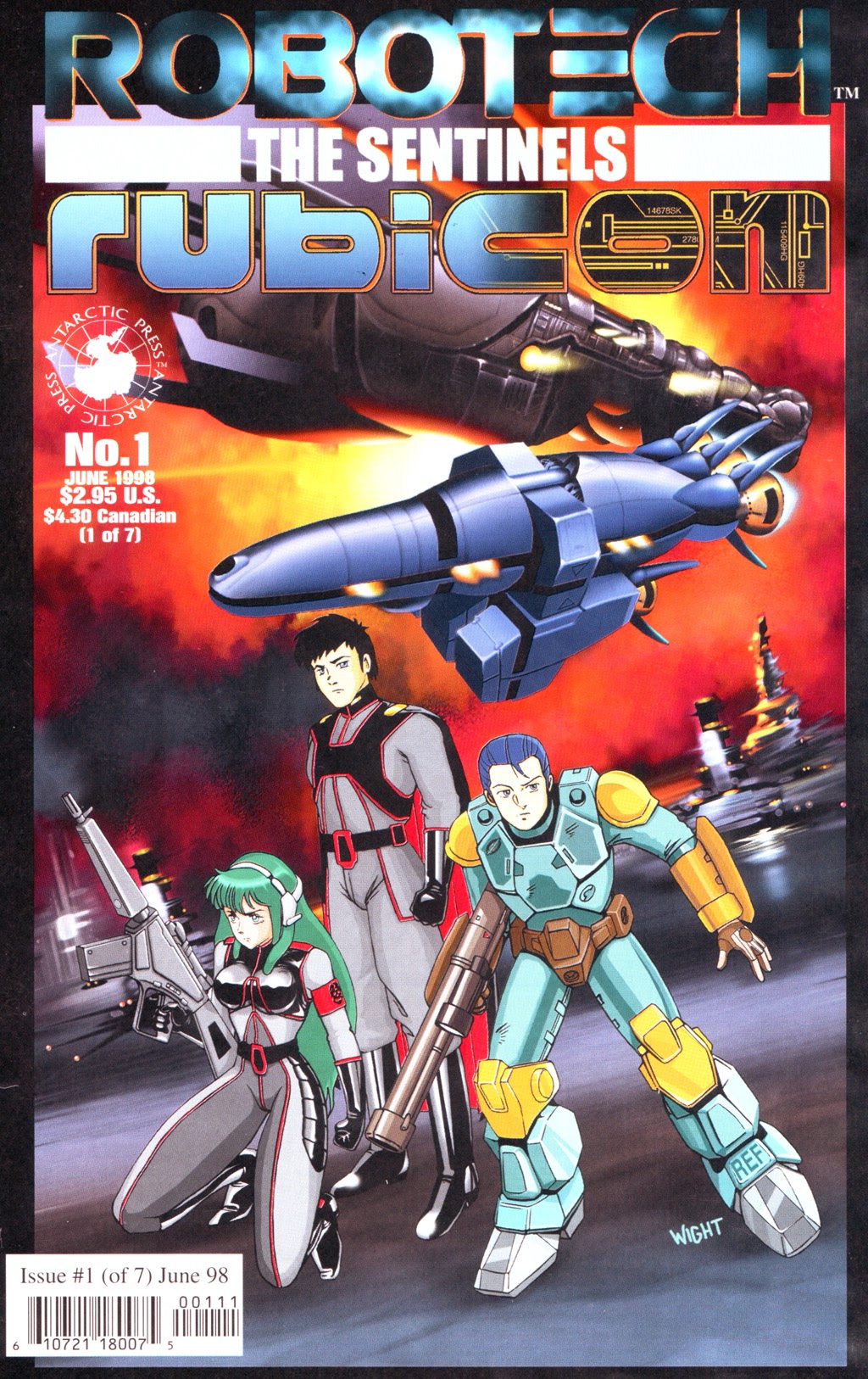 Read online Robotech: The Sentinels - Rubicon comic -  Issue #1 - 1
