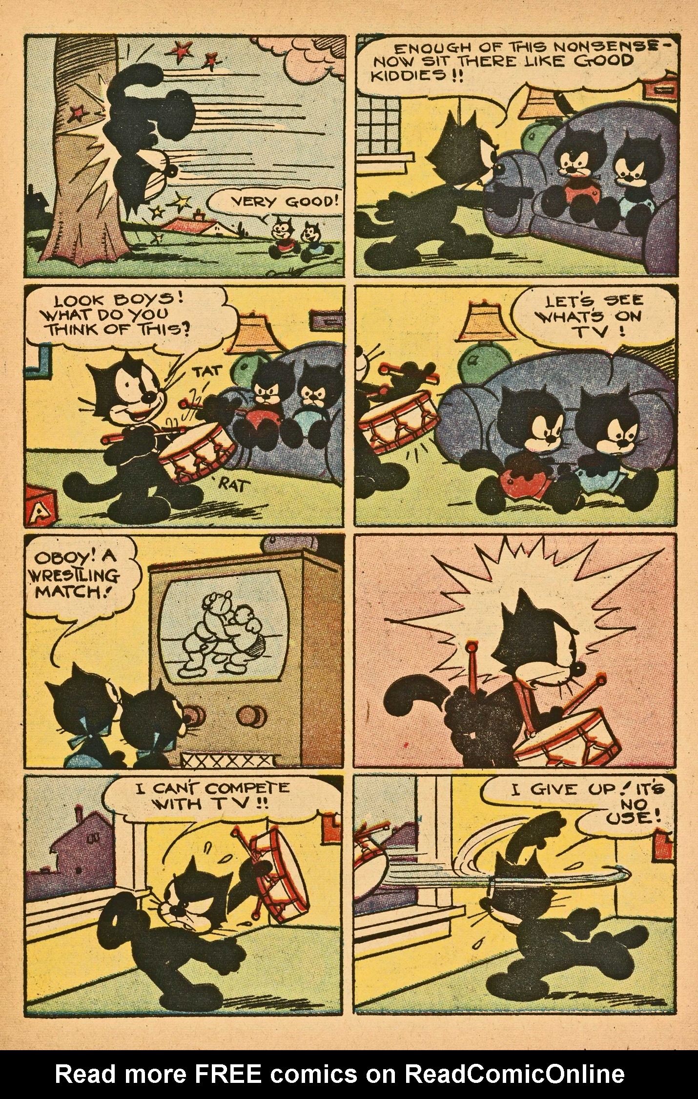 Read online Felix the Cat (1951) comic -  Issue #42 - 9