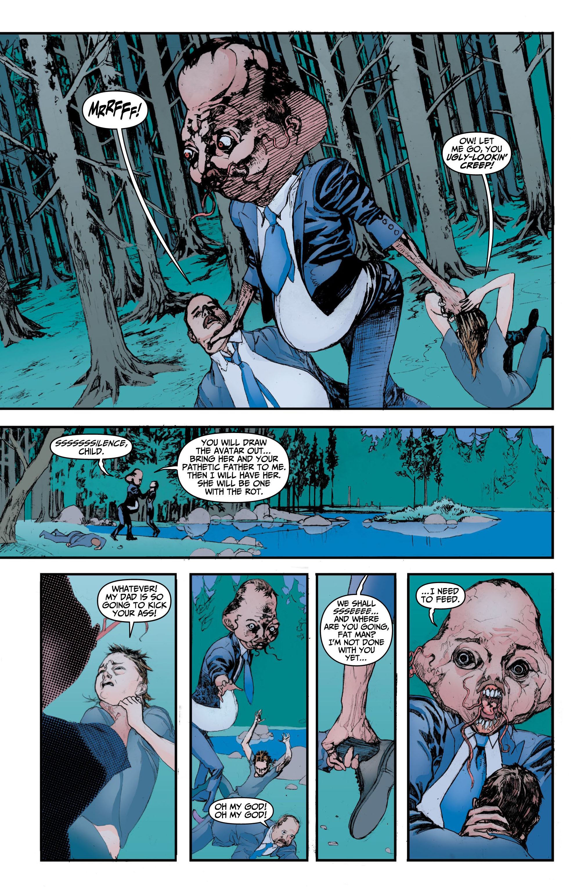 Read online Animal Man: The Hunt comic -  Issue # TPB - 83