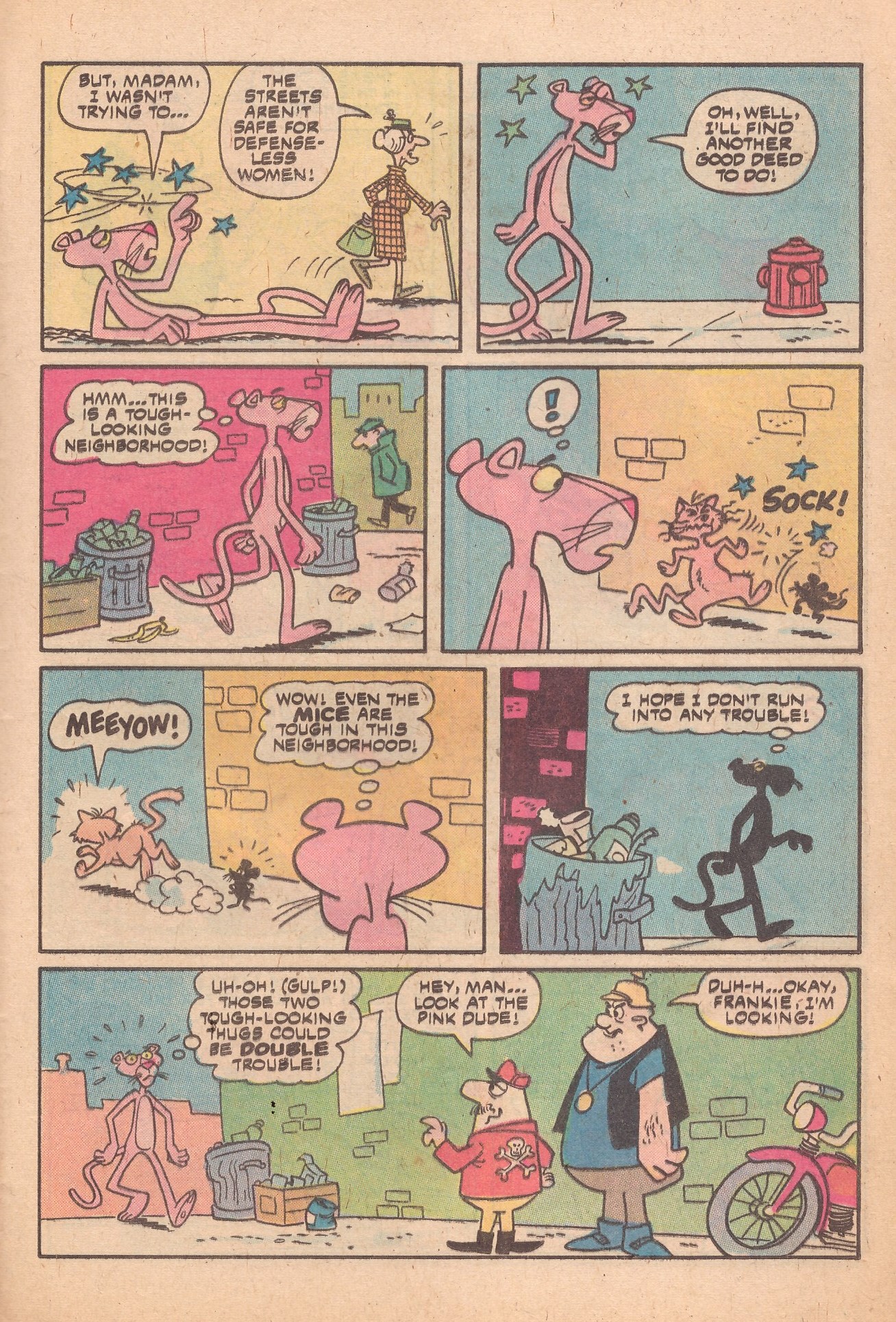 Read online The Pink Panther (1971) comic -  Issue #67 - 25