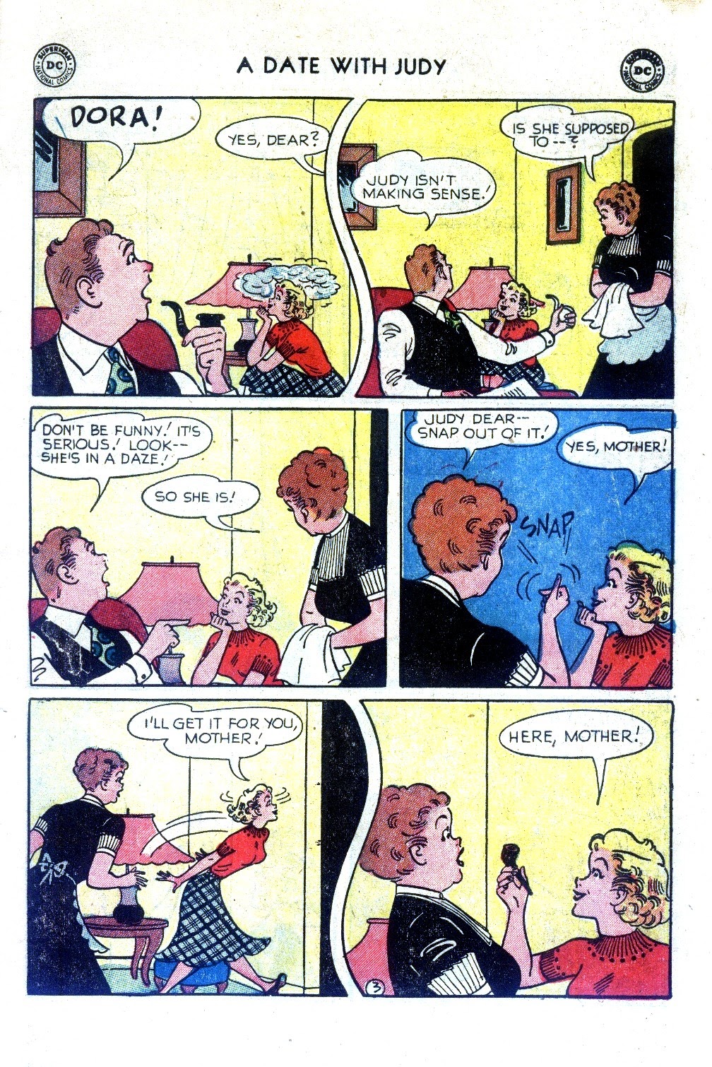 Read online A Date with Judy comic -  Issue #31 - 5