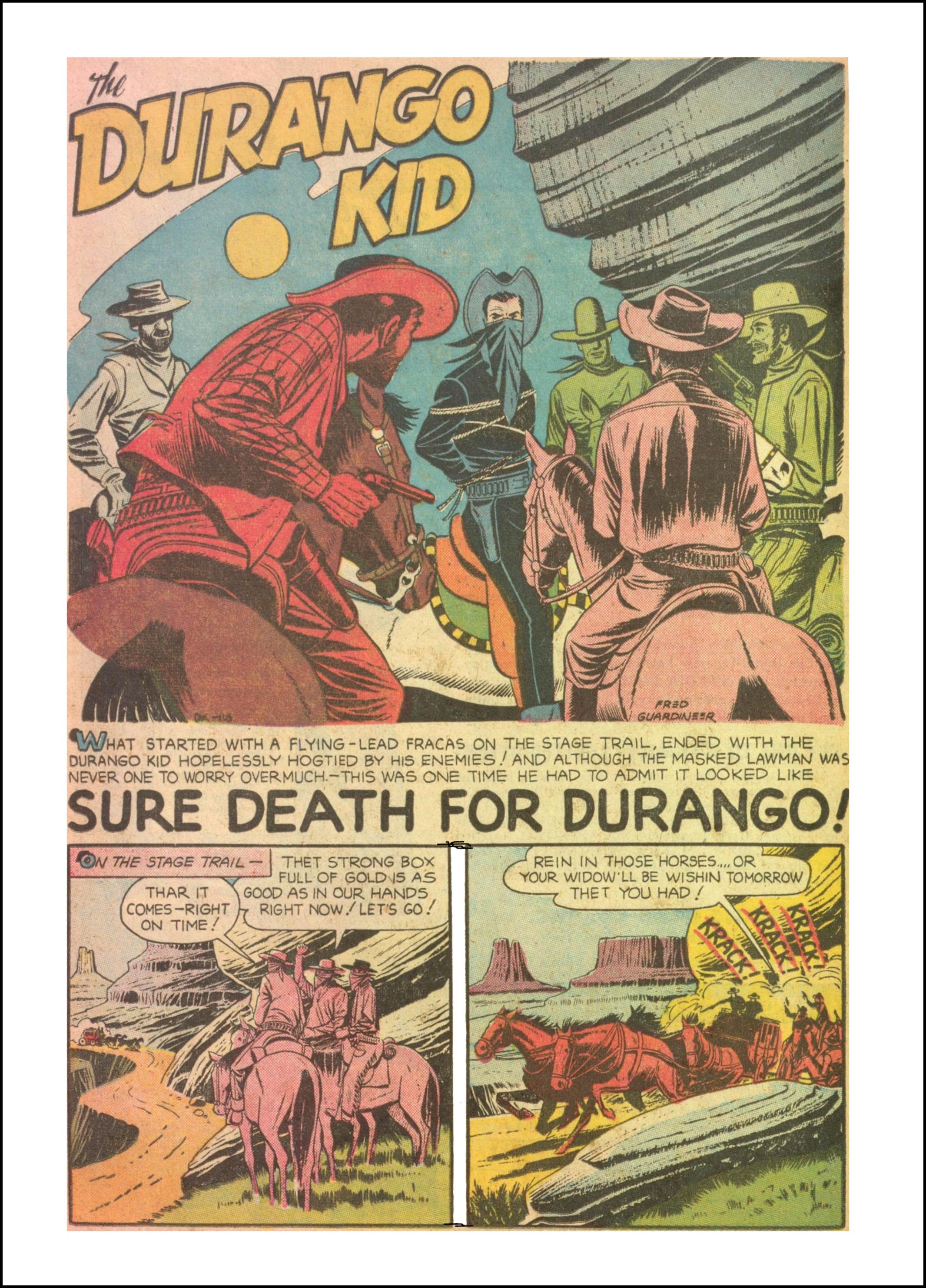 Read online Charles Starrett as The Durango Kid comic -  Issue #36 - 20