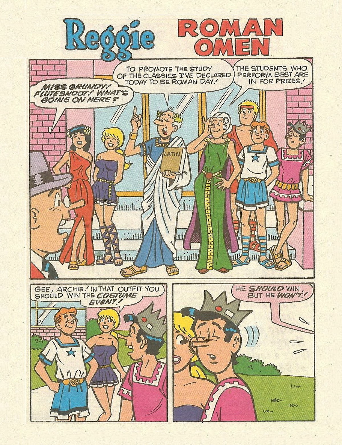 Read online Archie's Double Digest Magazine comic -  Issue #72 - 179