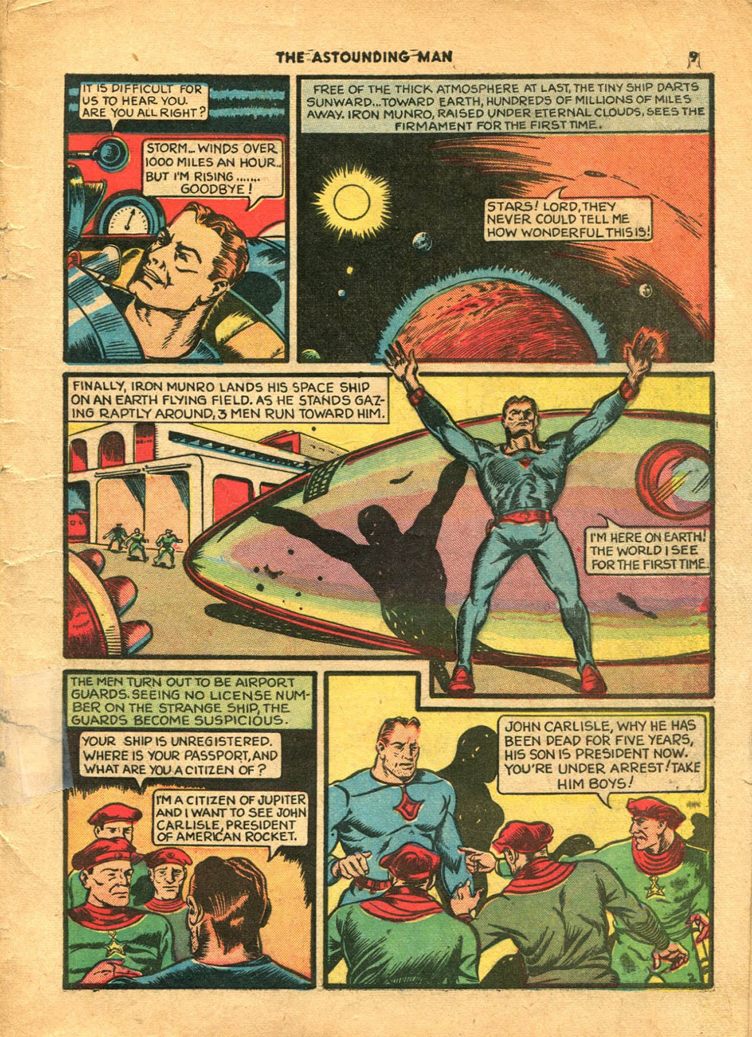 Read online Shadow Comics comic -  Issue #1 - 6