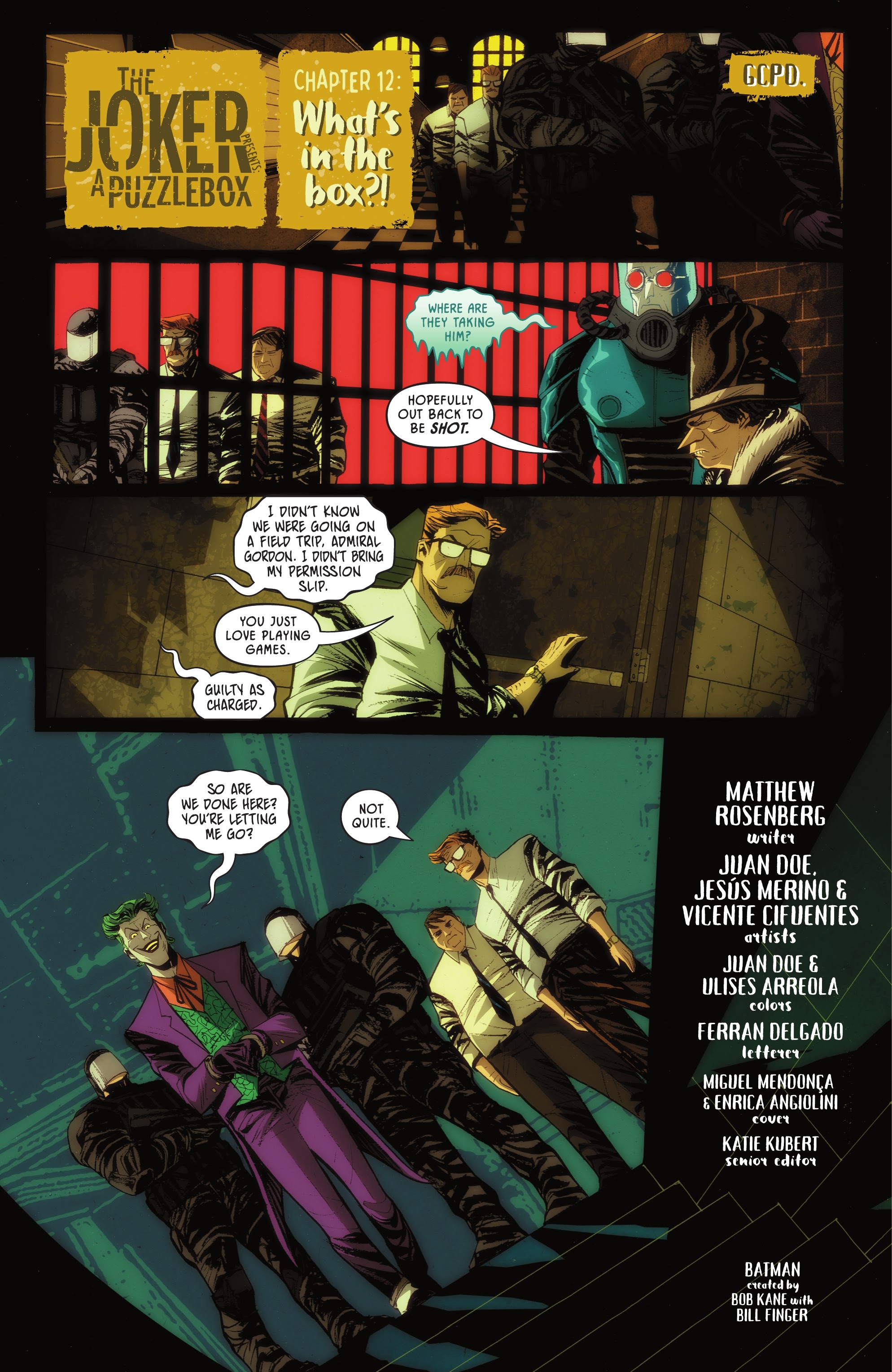 Read online The Joker Presents: A Puzzlebox comic -  Issue #12 - 2