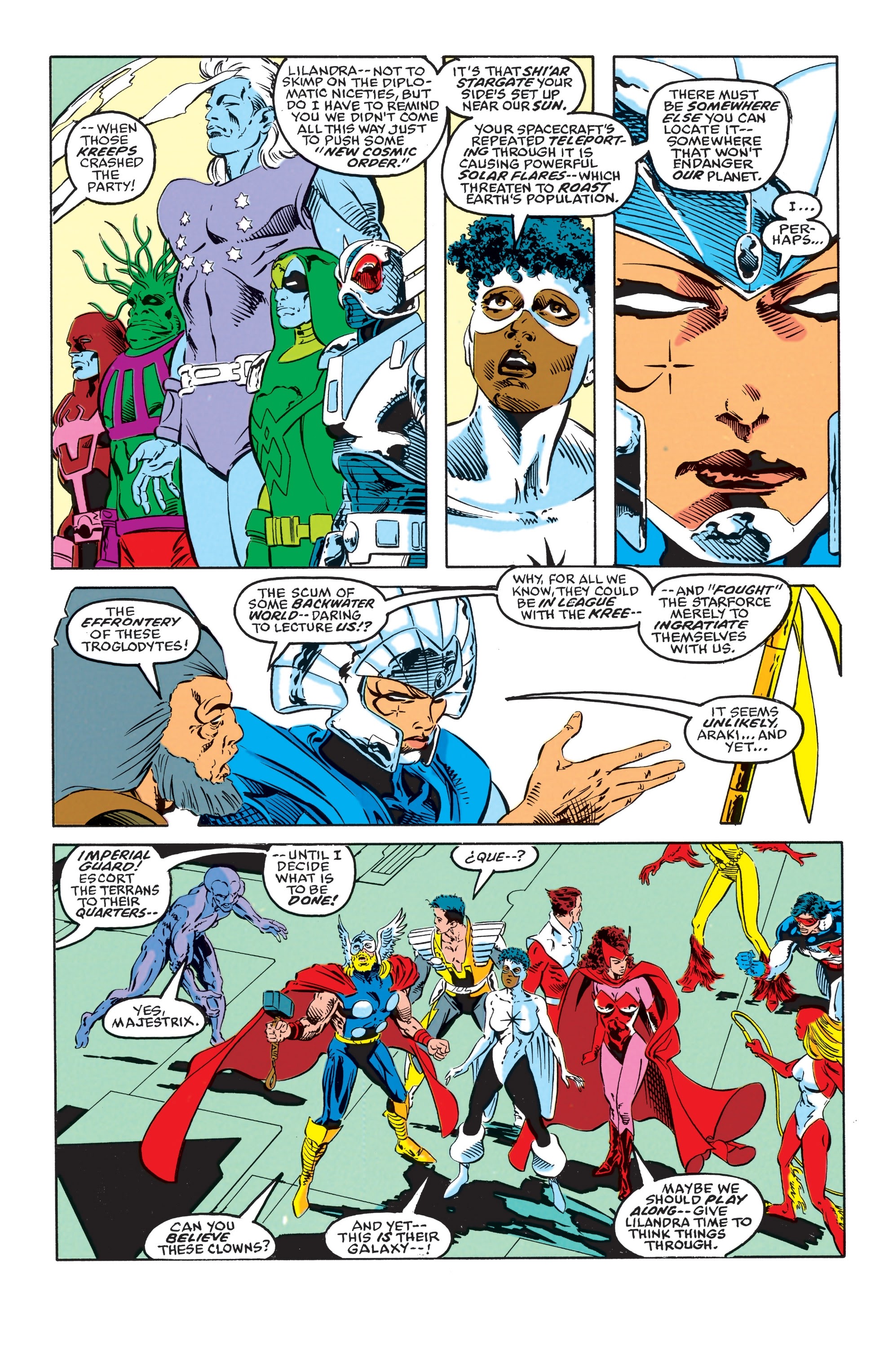 Read online Avengers Epic Collection: Operation Galactic Storm comic -  Issue # TPB (Part 4) - 38