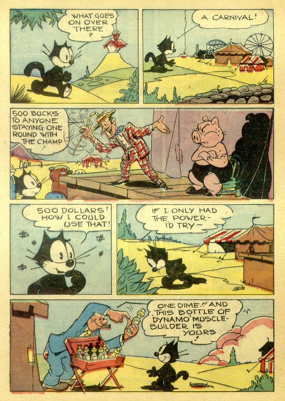 Read online Felix the Cat (1948) comic -  Issue #7 - 41