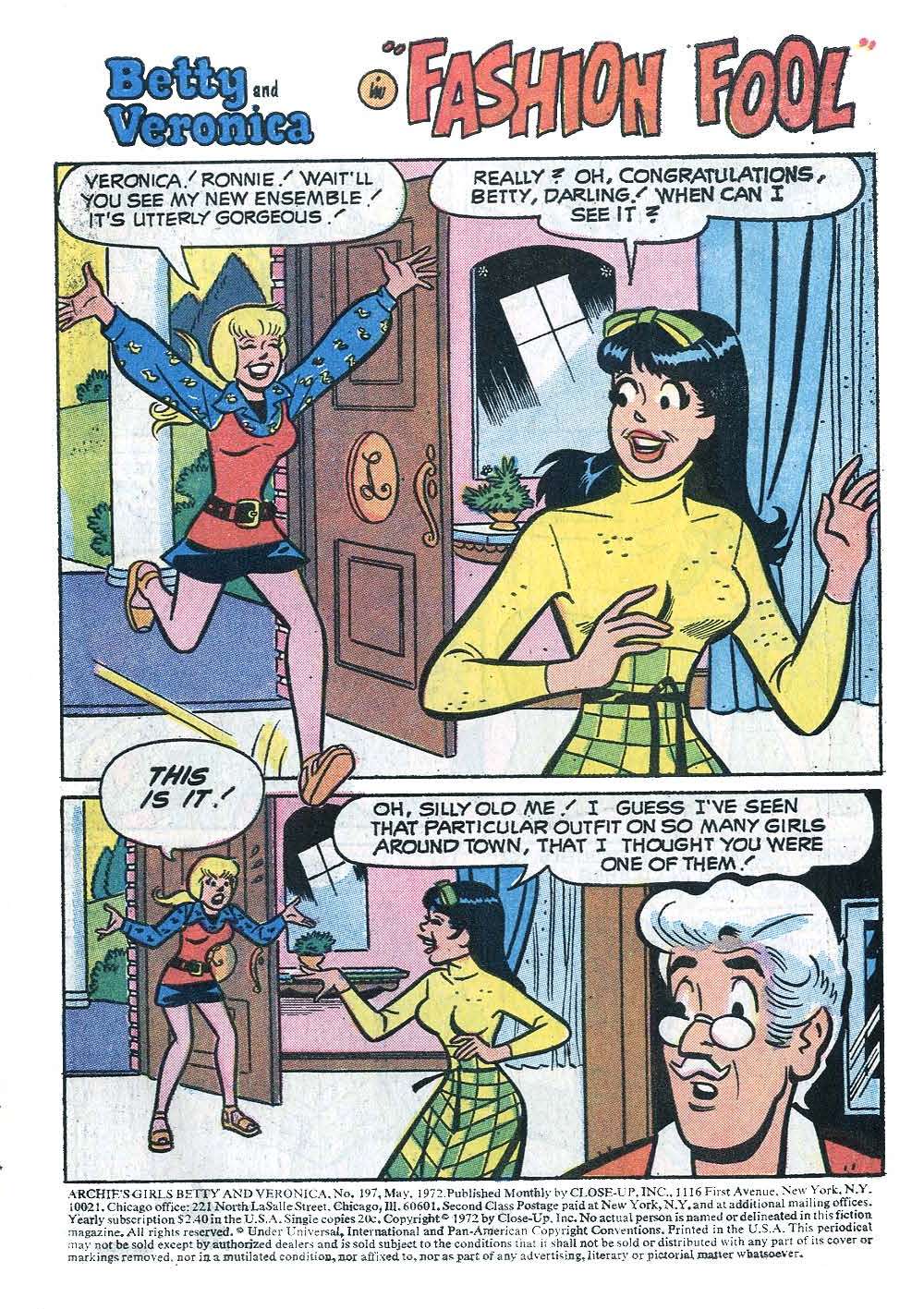 Read online Archie's Girls Betty and Veronica comic -  Issue #197 - 3