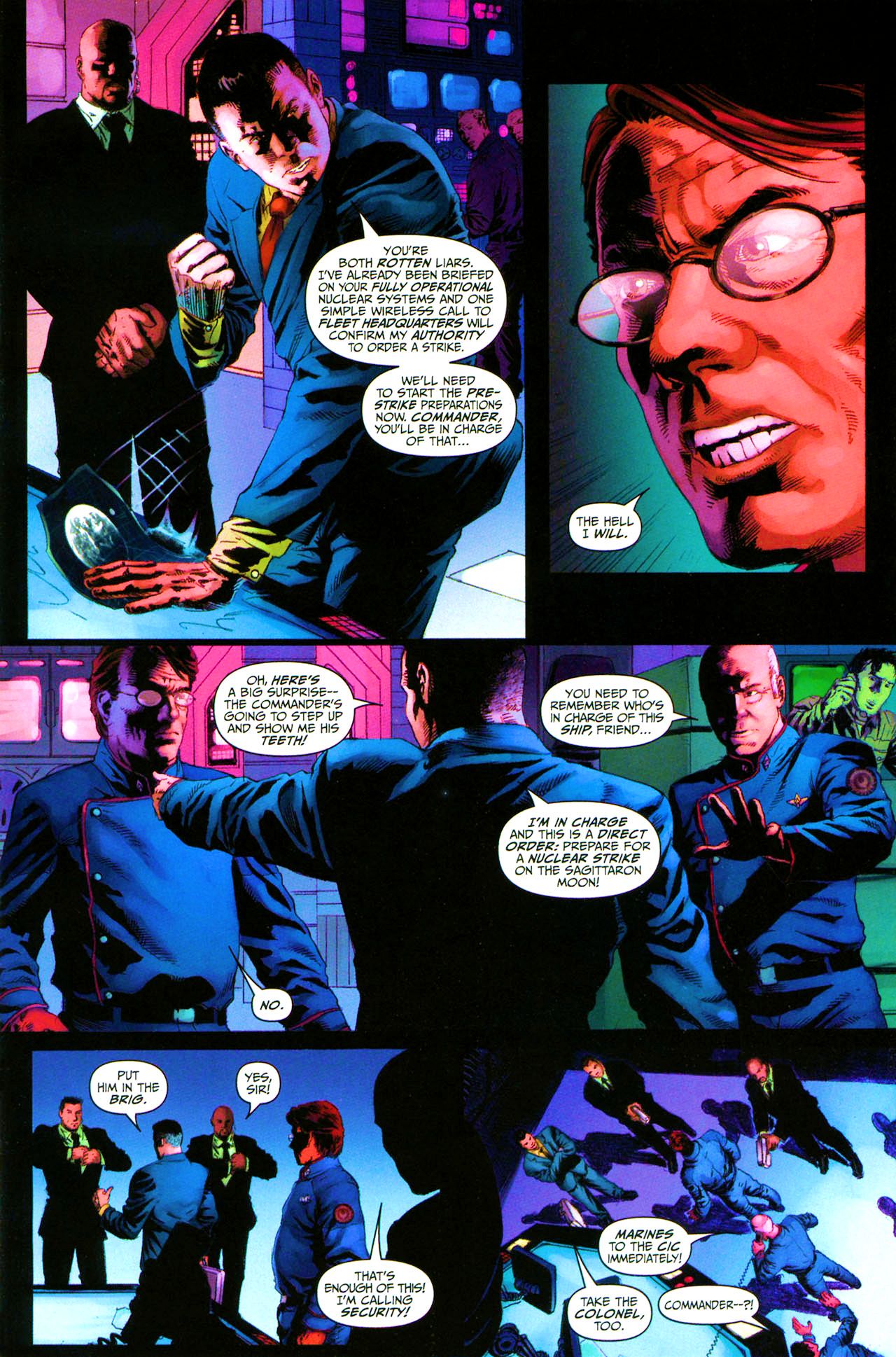 Read online Battlestar Galactica: Season Zero comic -  Issue #4 - 21