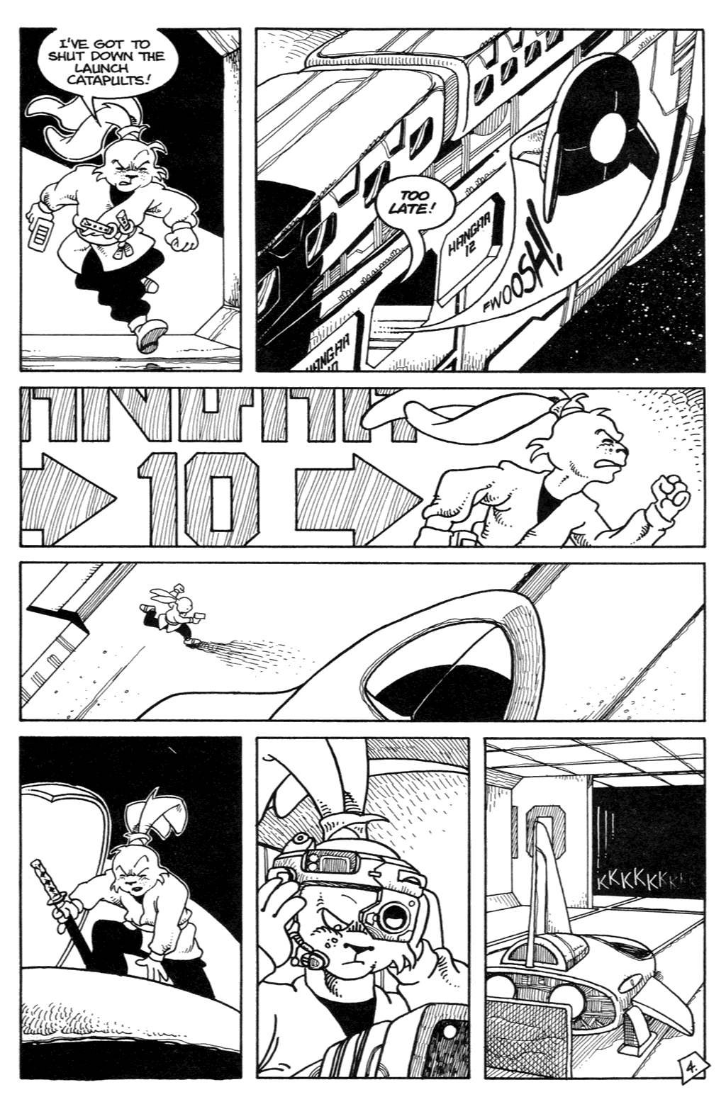 Read online Space Usagi comic -  Issue #2 - 6
