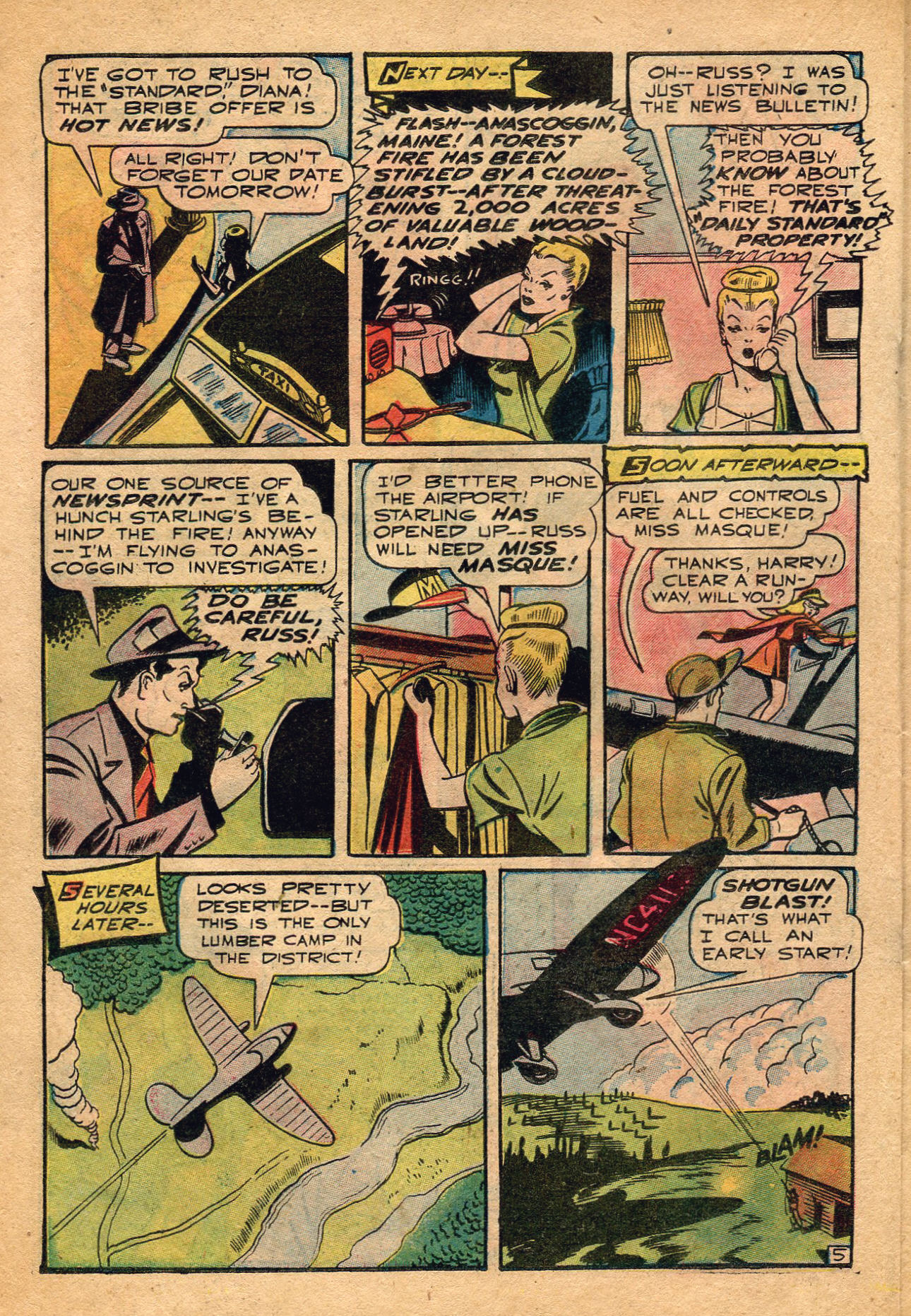 Read online Exciting Comics comic -  Issue #53 - 29