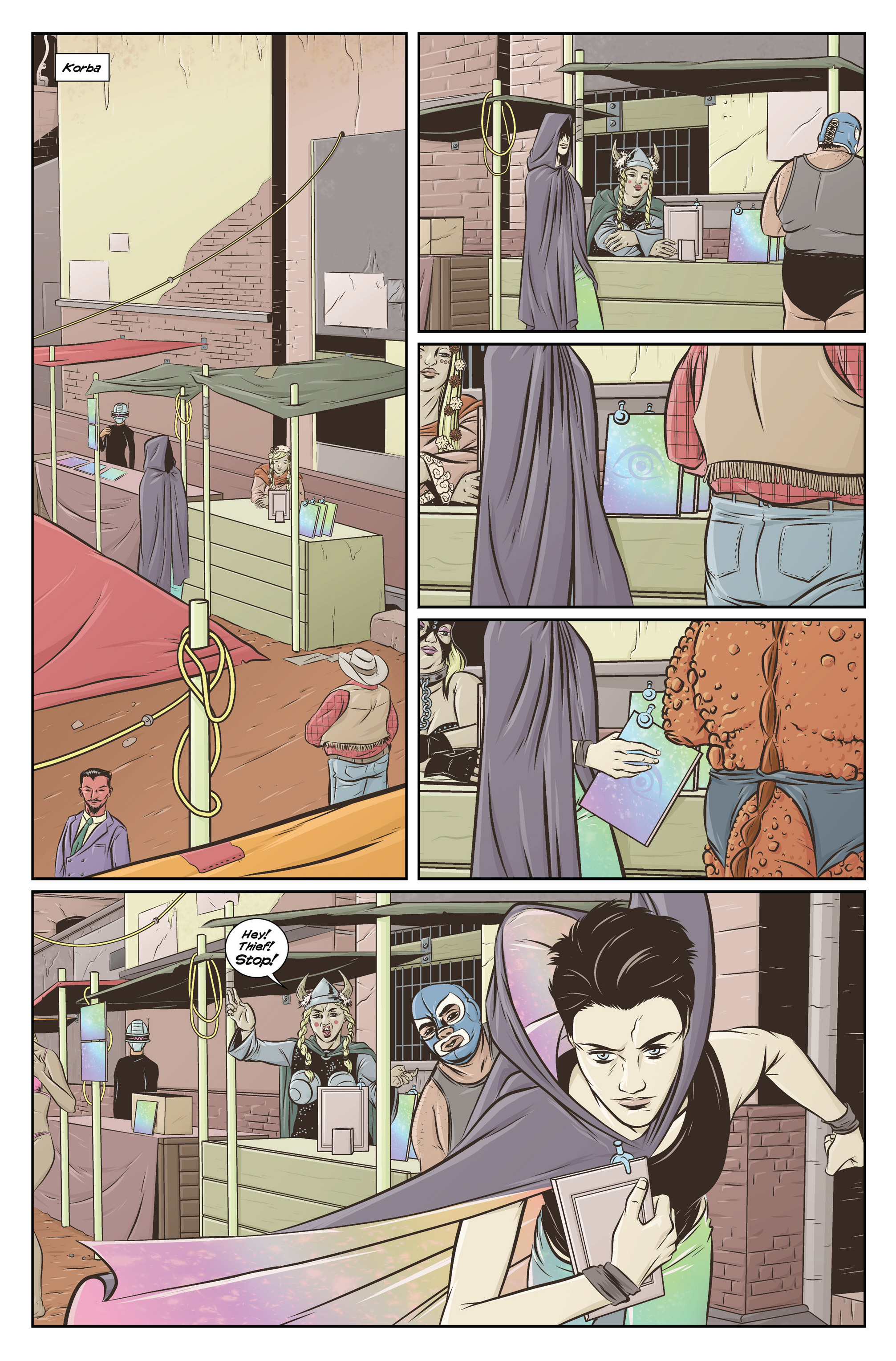 Read online Skinned comic -  Issue #3 - 3