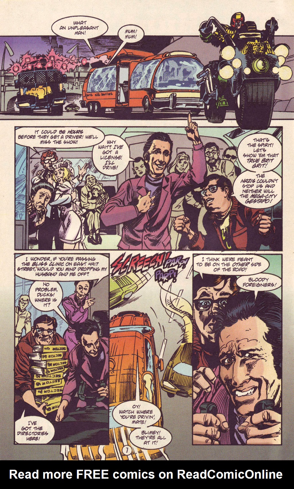Read online Judge Dredd: Legends of the Law comic -  Issue #1 - 7