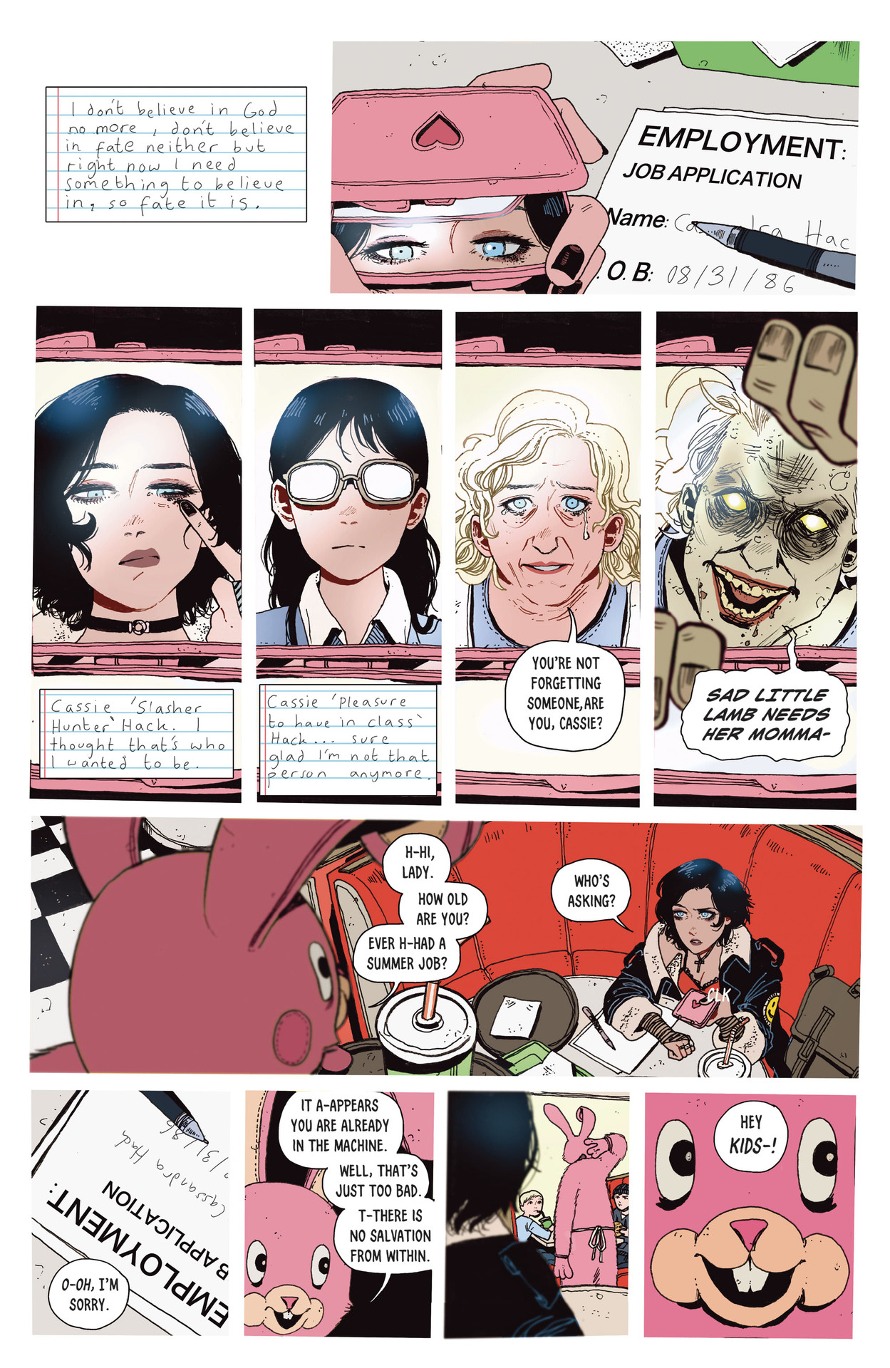 Read online Hack Slash: Back To School comic -  Issue #1 - 7