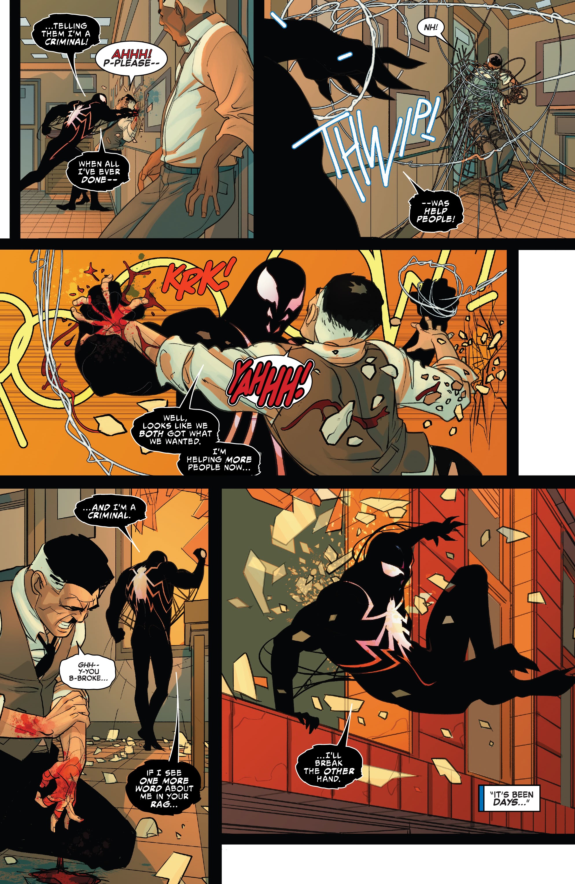 Read online Spider-Man: The Spider's Shadow comic -  Issue #2 - 8