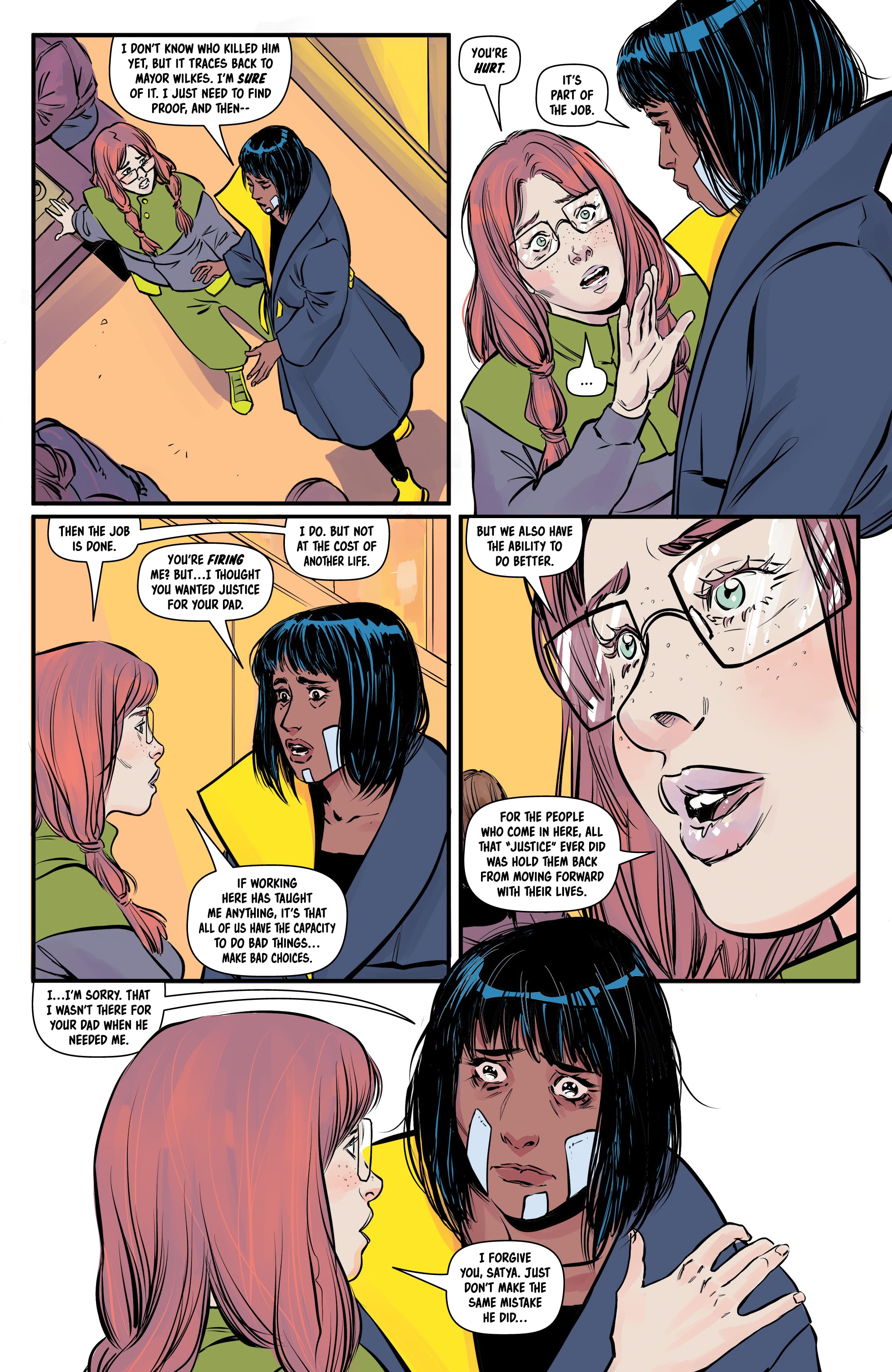 Read online Bylines in Blood comic -  Issue #3 - 9