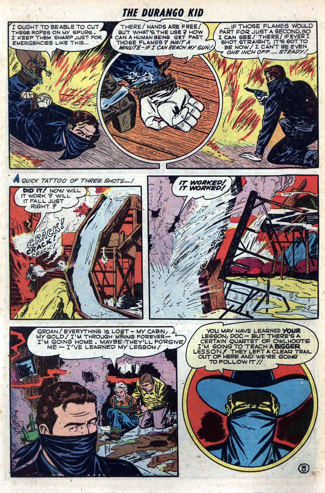 Read online Charles Starrett as The Durango Kid comic -  Issue #5 - 10