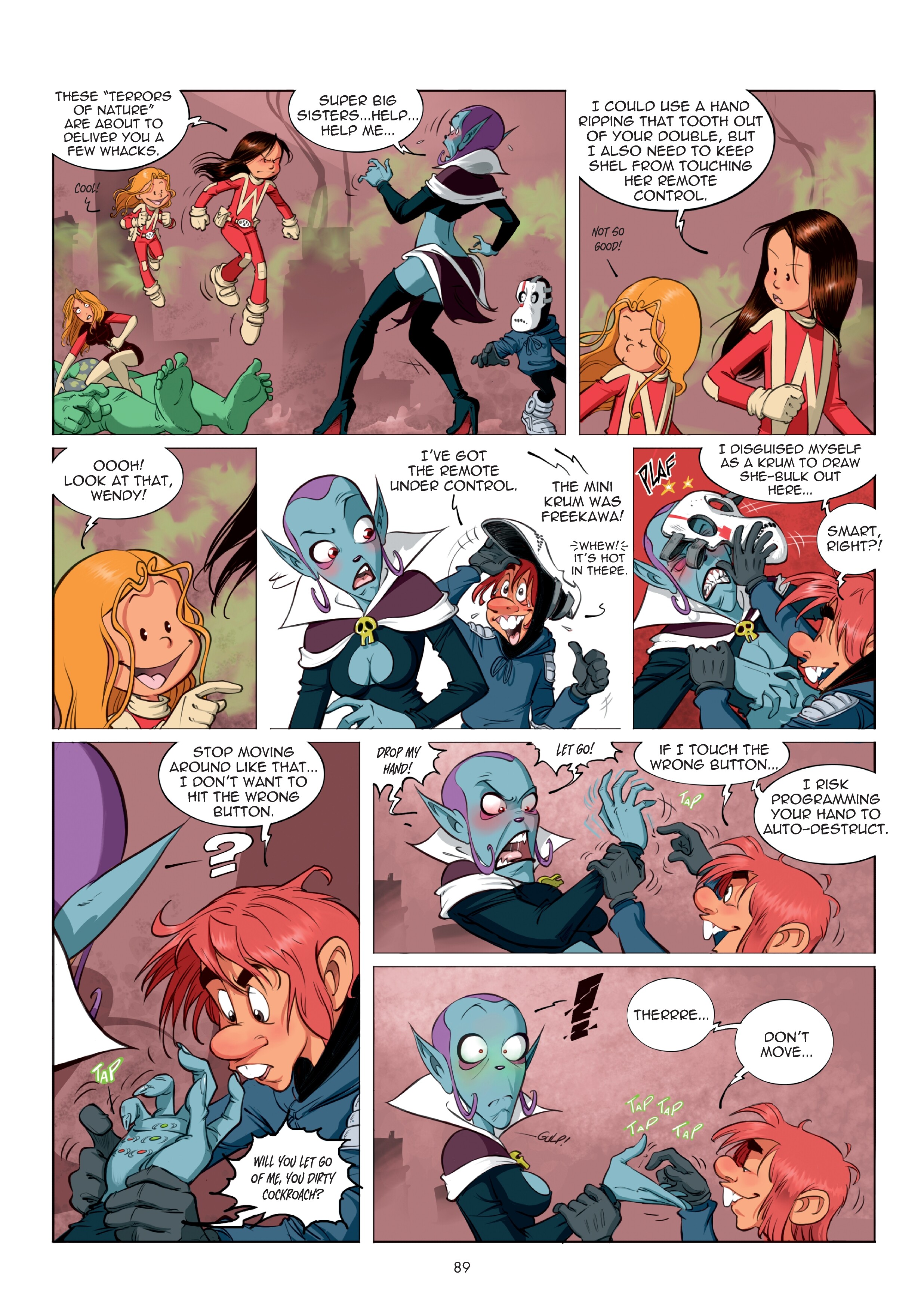 Read online The Super Sisters comic -  Issue # TPB - 90