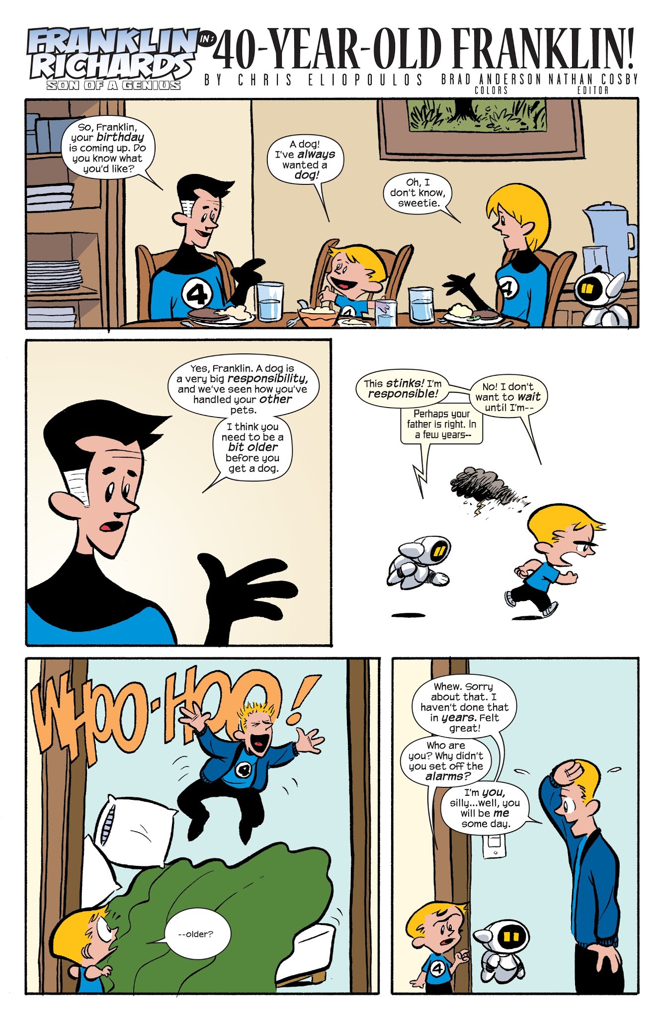 Read online Franklin Richards: A Fantastic Year comic -  Issue # TPB - 9