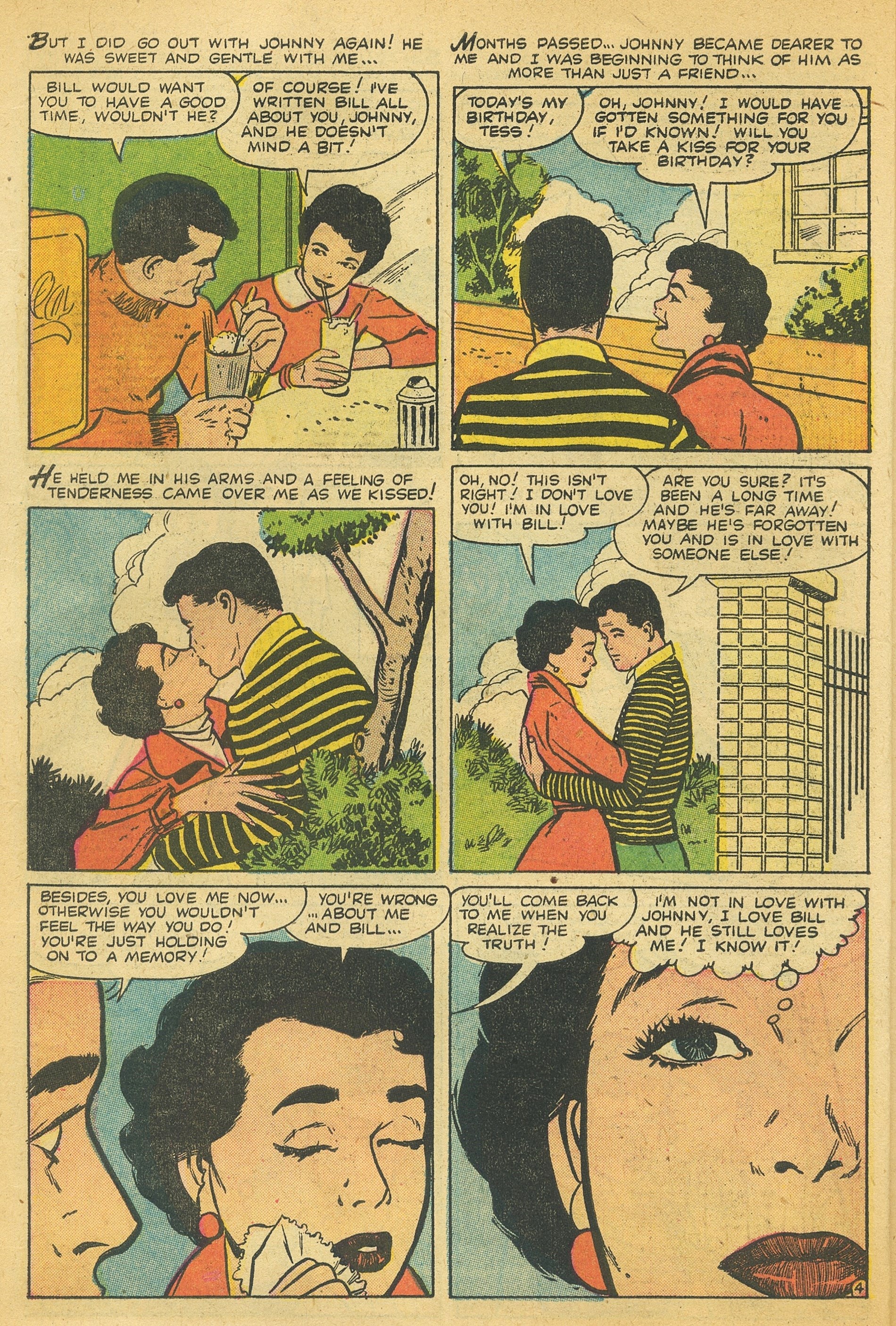 Read online Love Romances comic -  Issue #58 - 6
