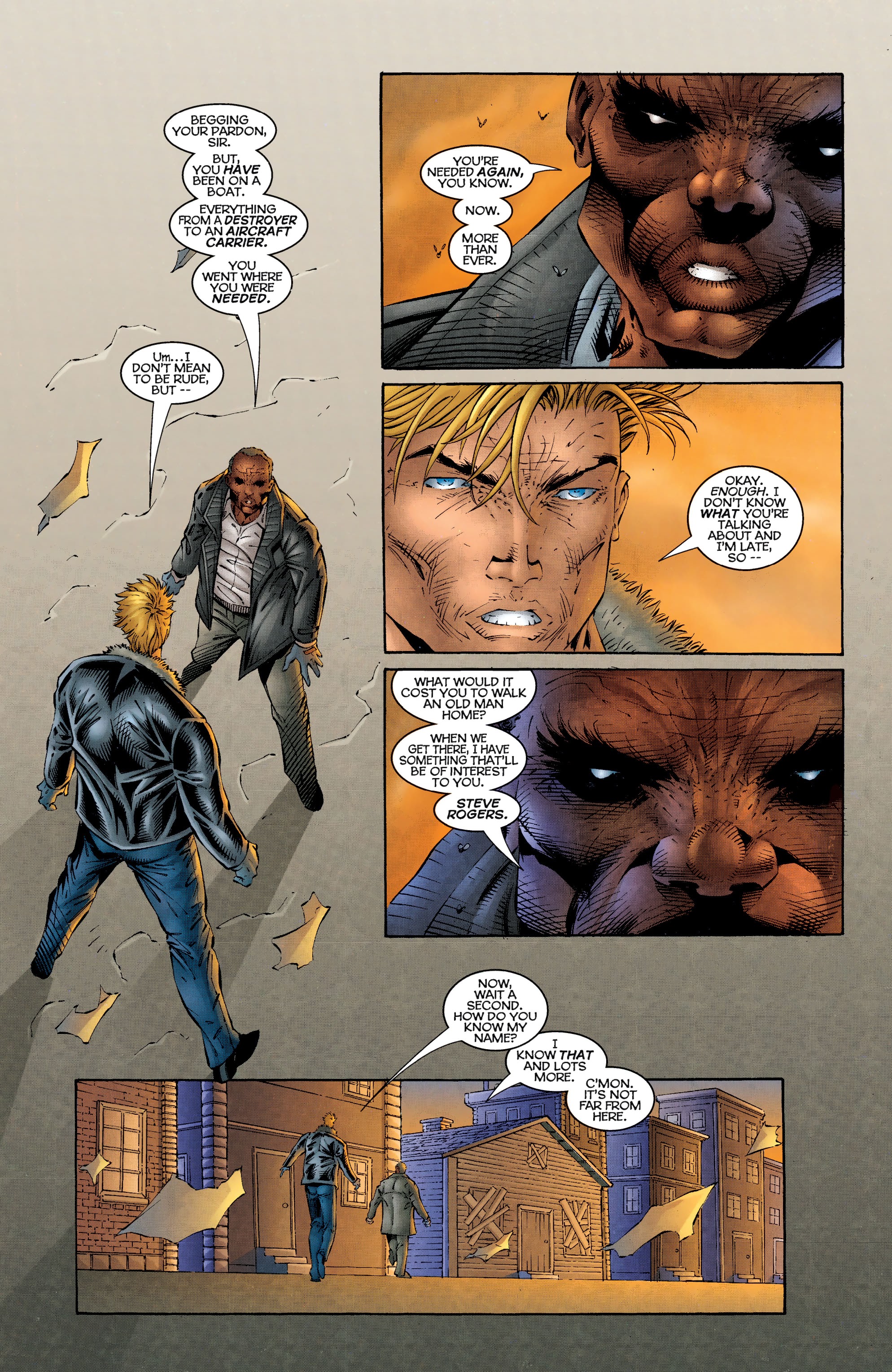 Read online Heroes Reborn: Captain America comic -  Issue # TPB (Part 1) - 35