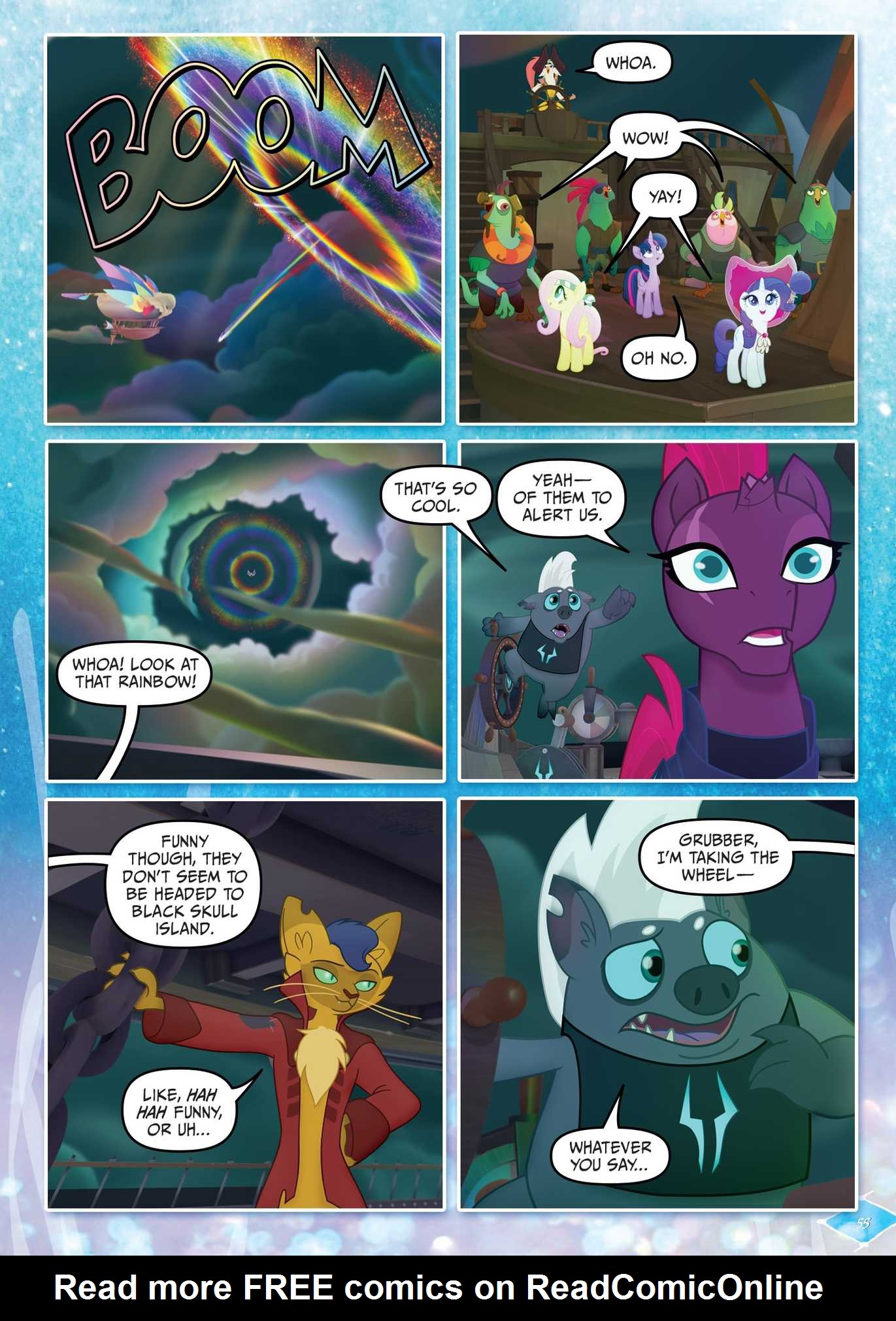 Read online My Little Pony: The Movie Adaptation comic -  Issue # TPB - 56