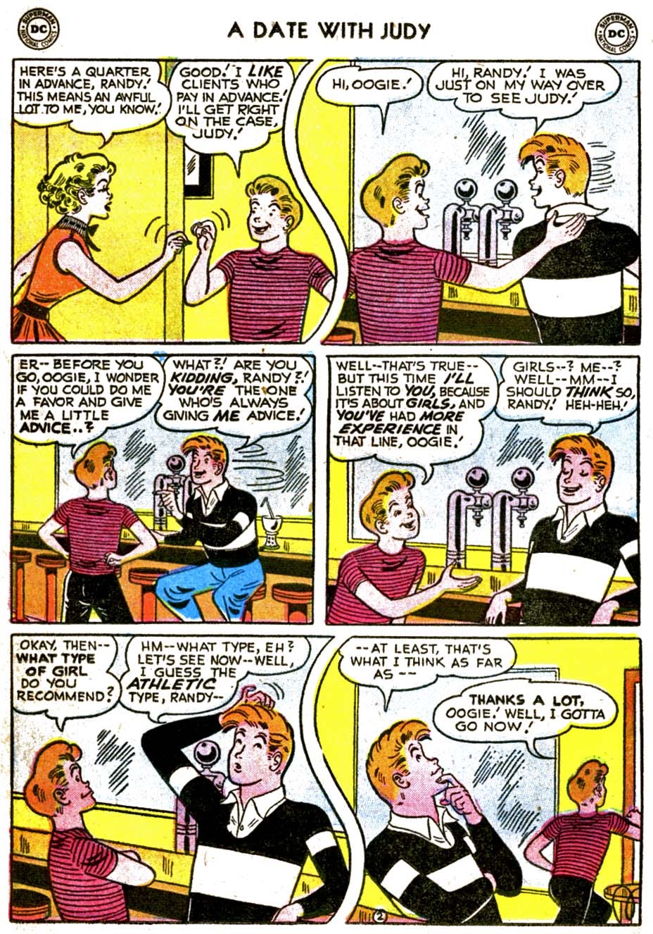 Read online A Date with Judy comic -  Issue #51 - 12