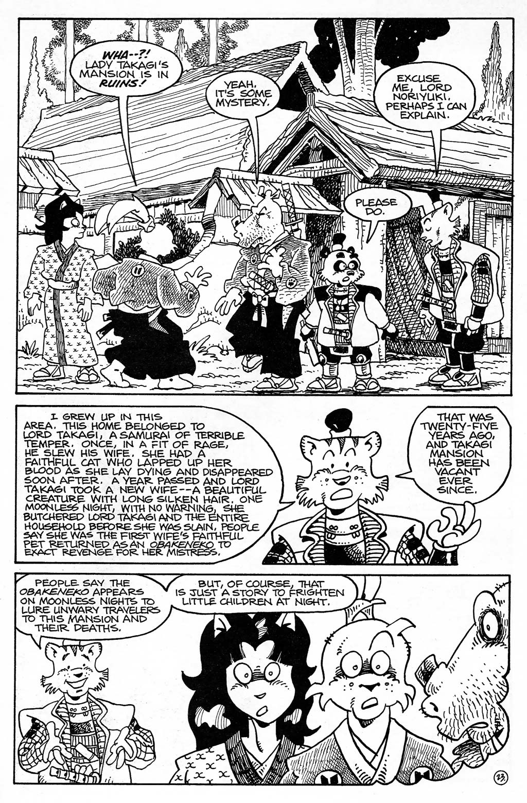 Read online Usagi Yojimbo (1996) comic -  Issue #12 - 25