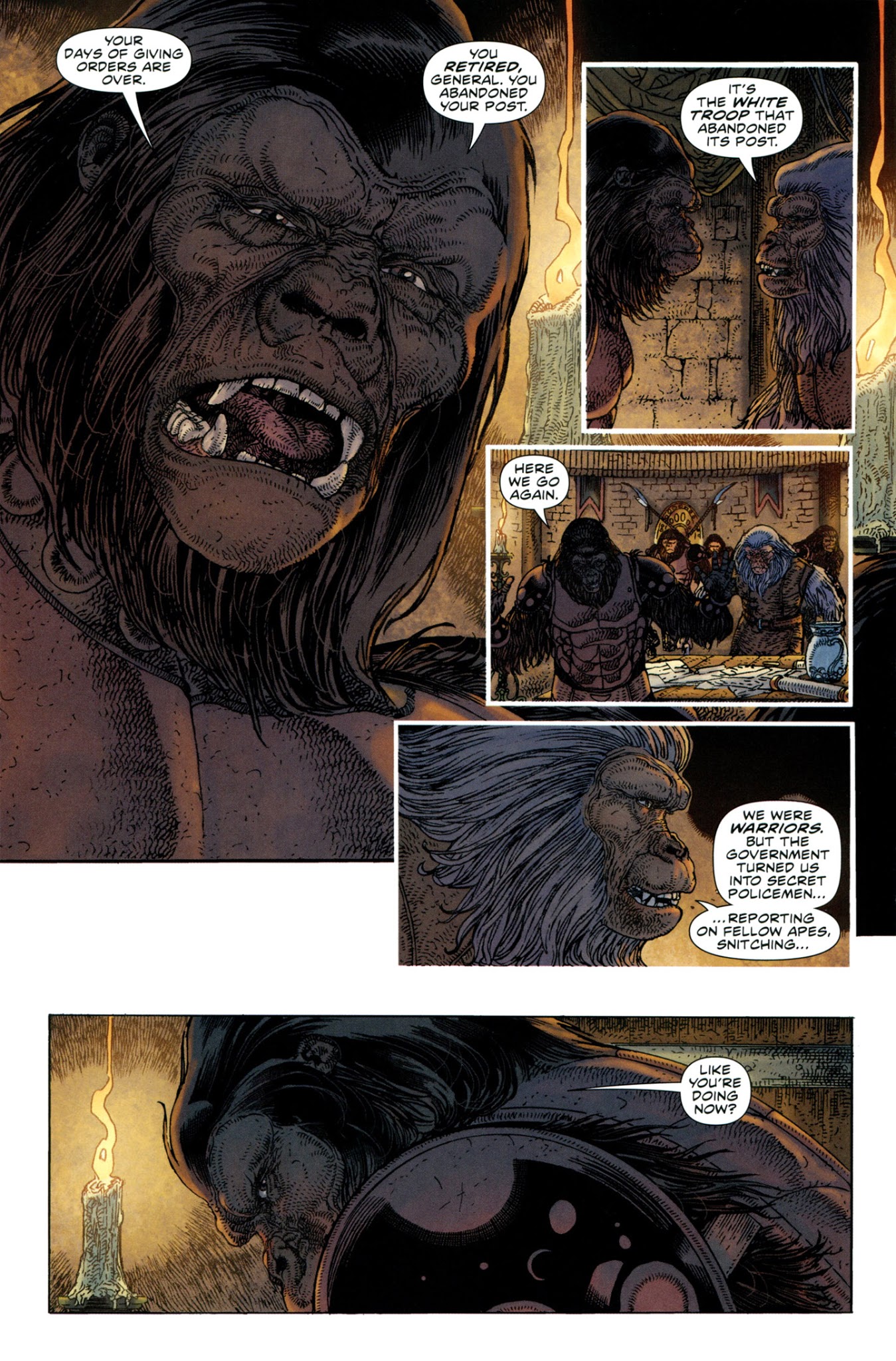 Read online Planet of the Apes (2011) comic -  Issue #15 - 4