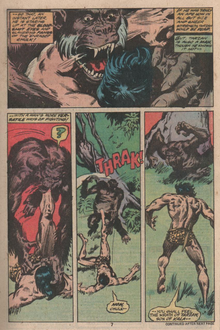 Read online Tarzan (1977) comic -  Issue #8 - 6