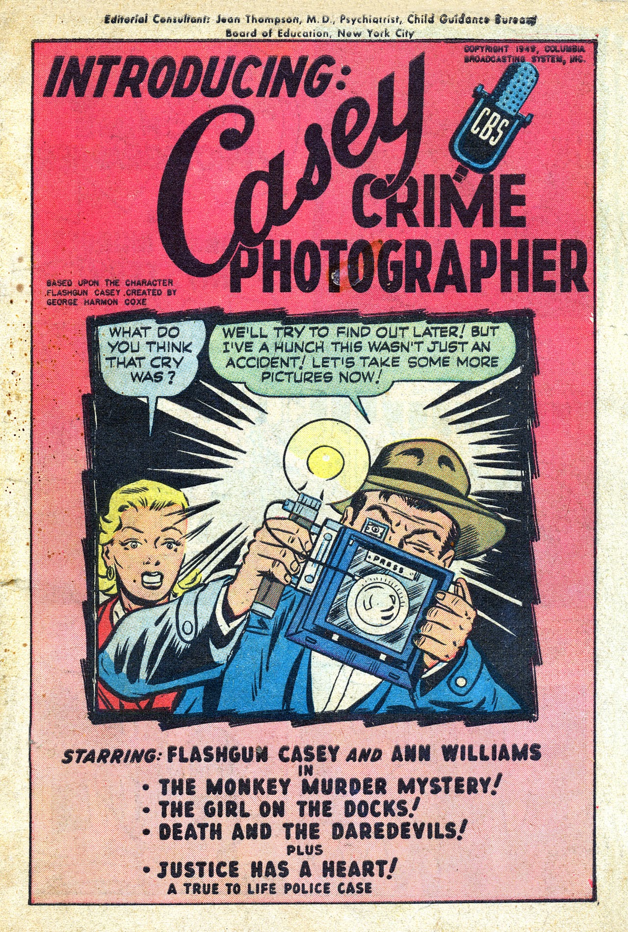 Read online Casey Crime Photographer comic -  Issue #1 - 3