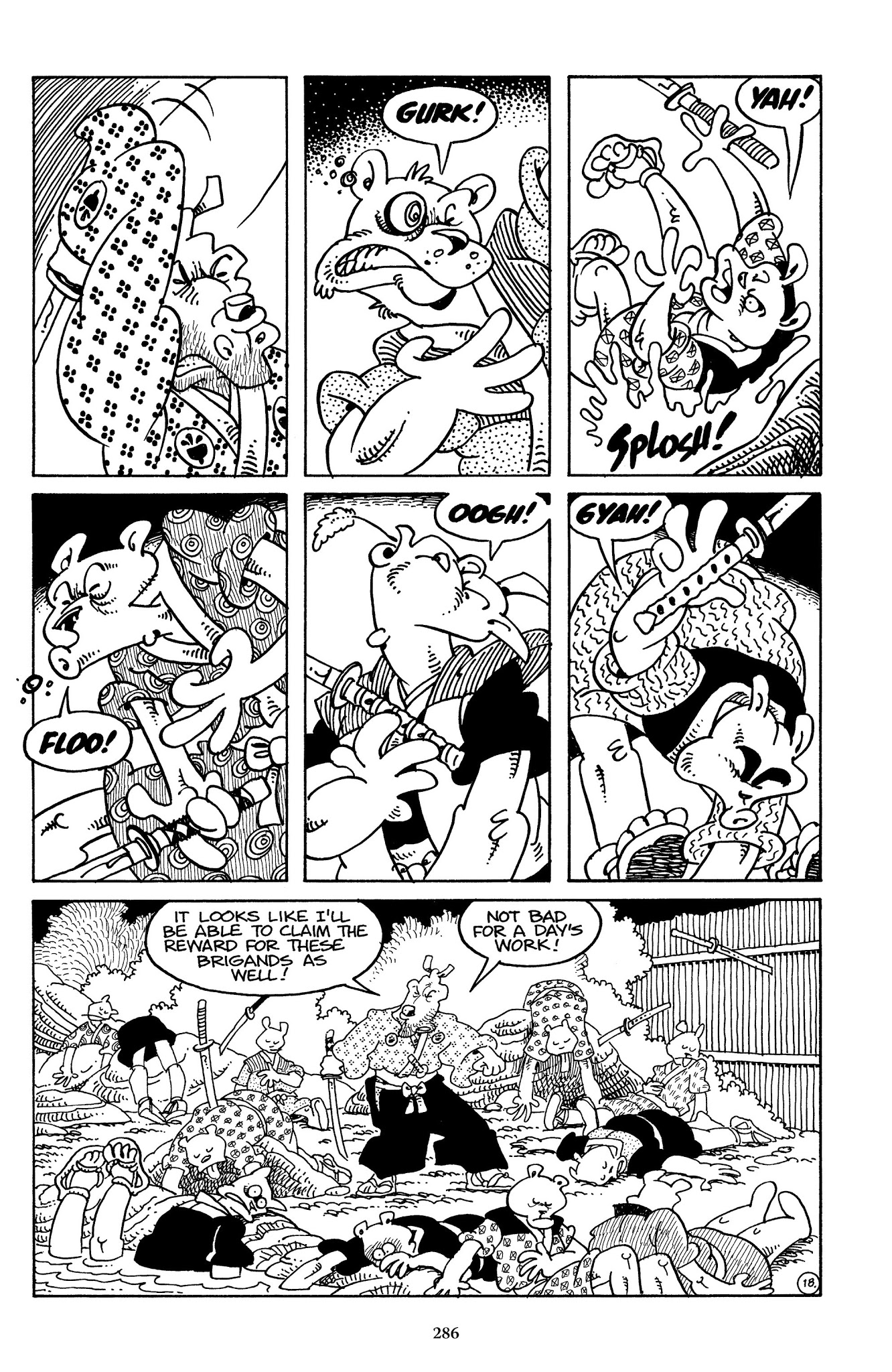 Read online The Usagi Yojimbo Saga comic -  Issue # TPB 2 - 282