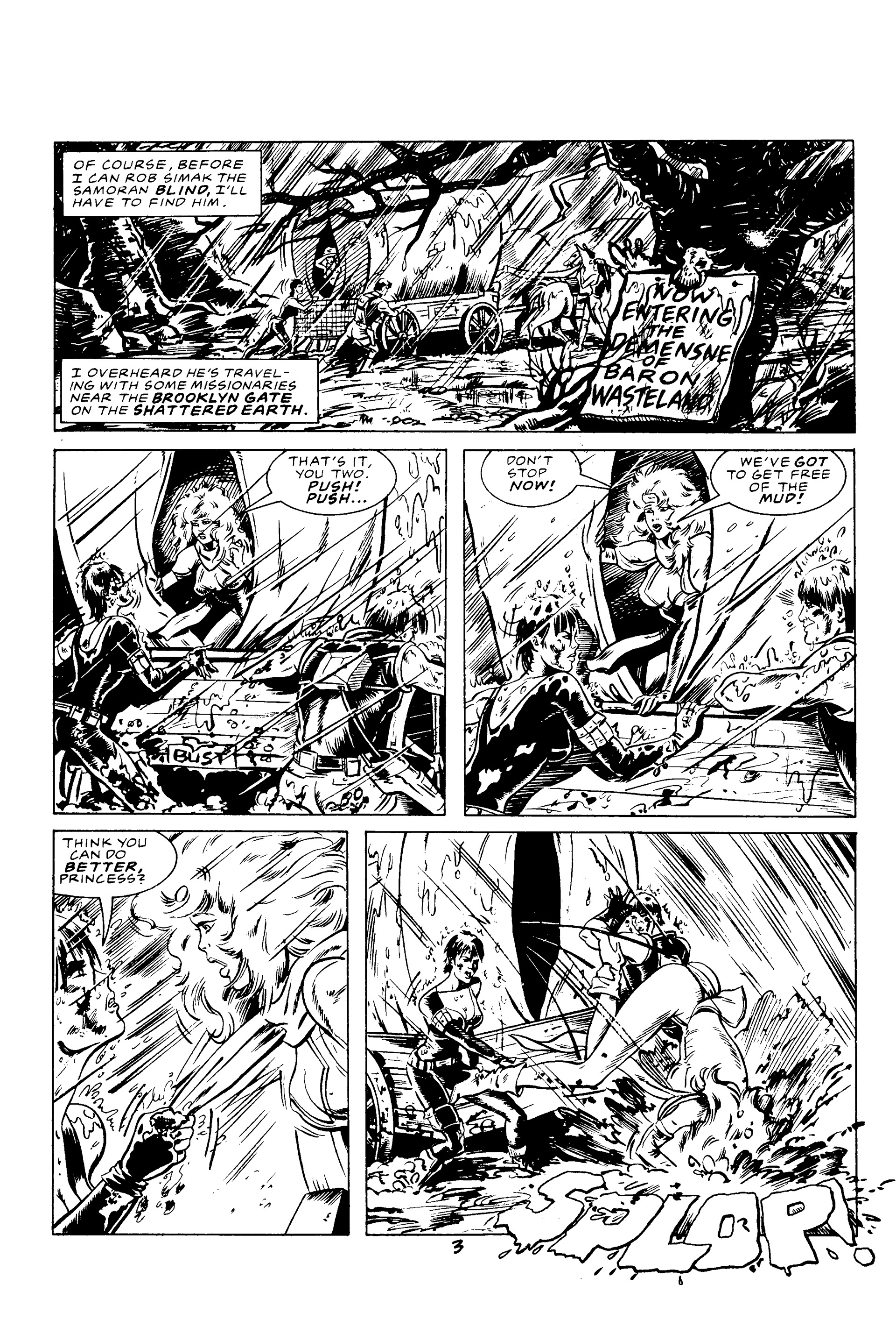 Read online Ex-Mutants: The Shattered Earth Chronicles comic -  Issue #5 - 5