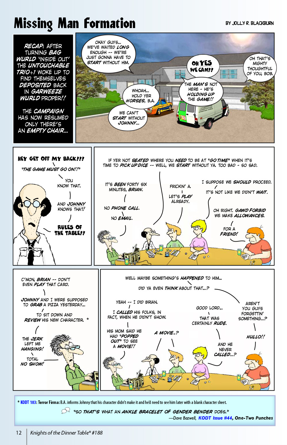 Read online Knights of the Dinner Table comic -  Issue #188 - 14