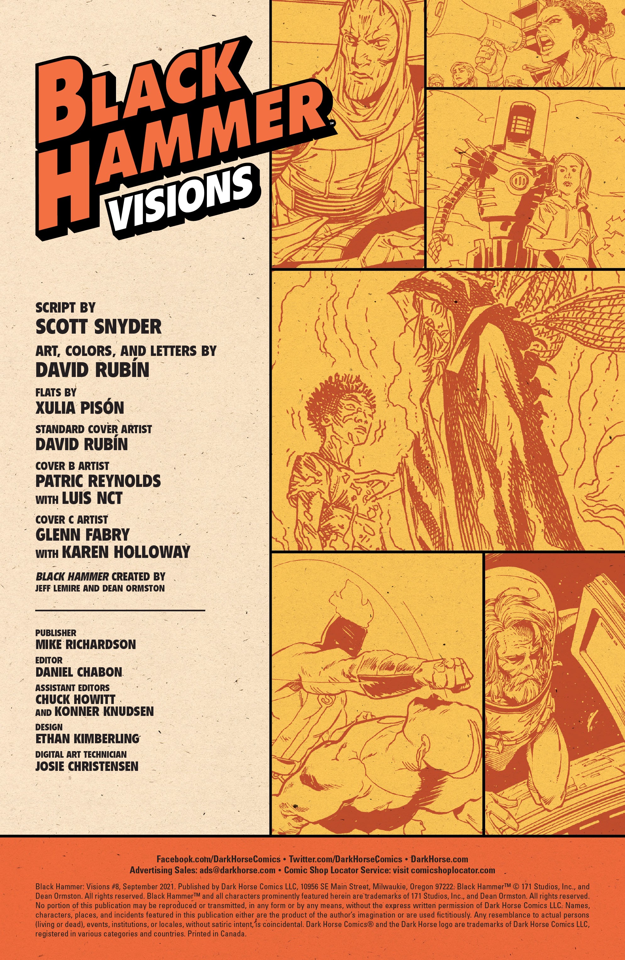 Read online Black Hammer: Visions comic -  Issue #8 - 2