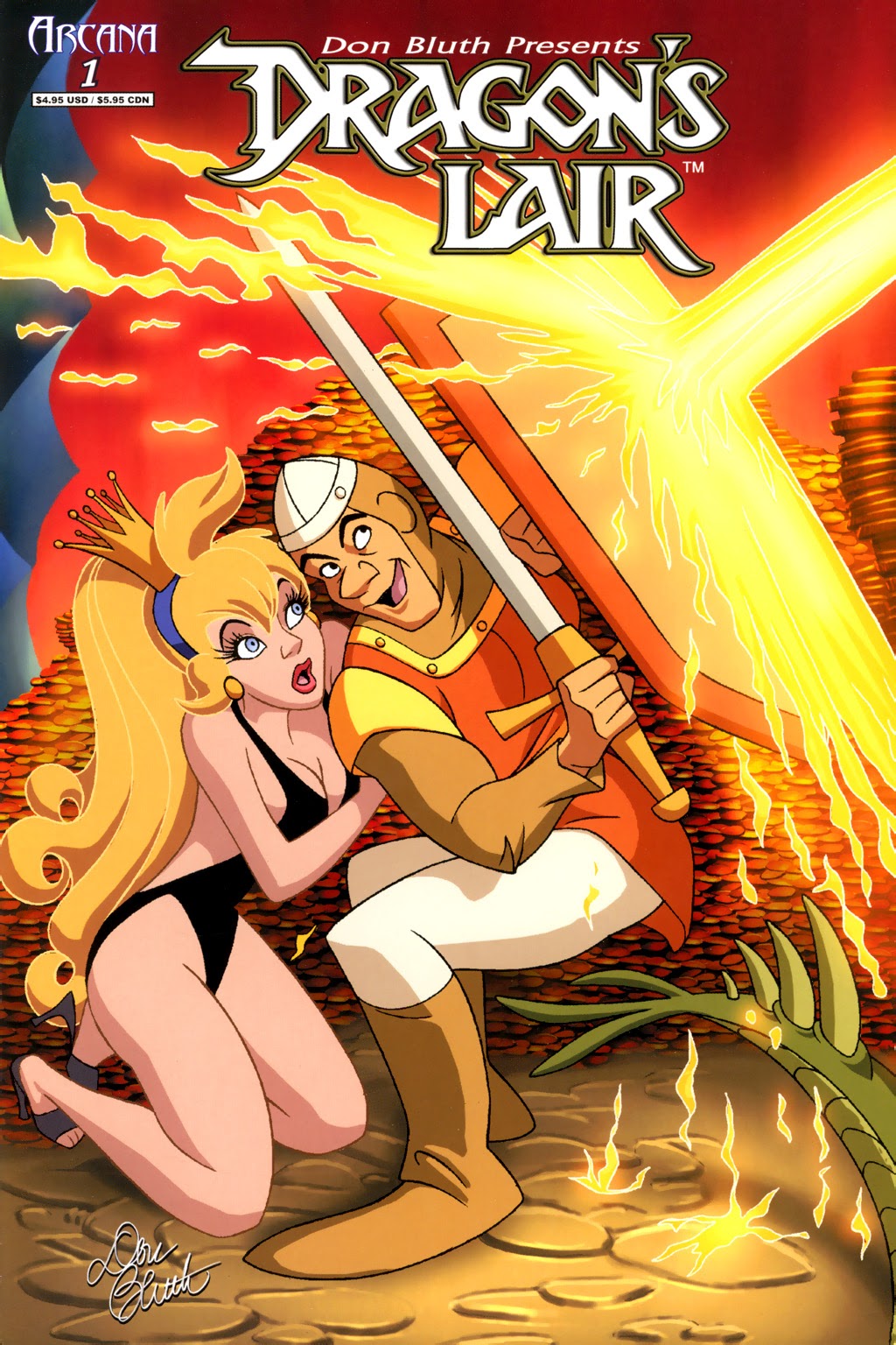 Read online Dragon's Lair (2006) comic -  Issue #1 - 1