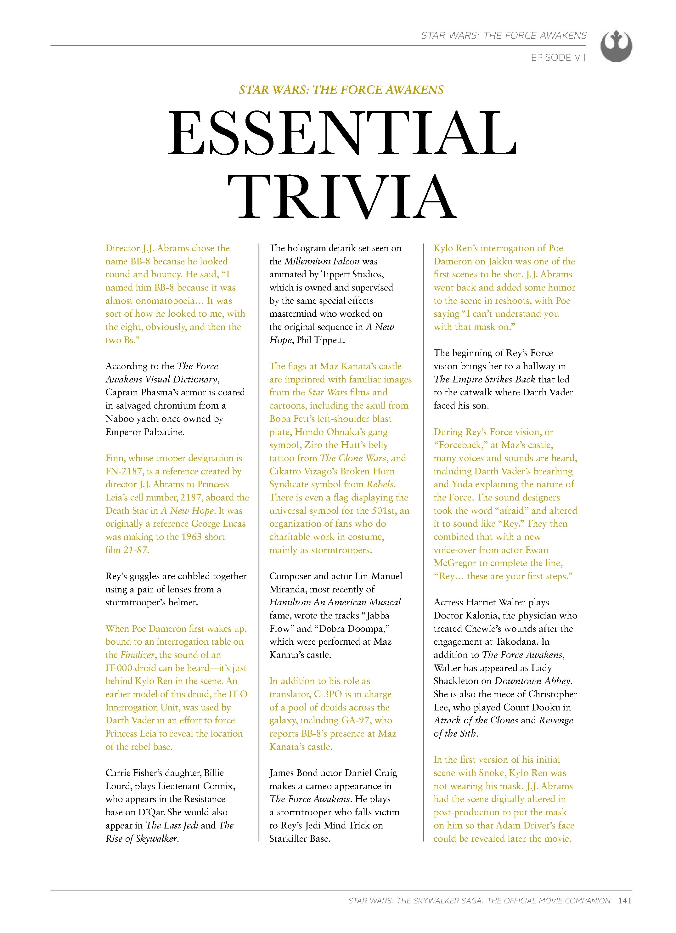 Read online Star Wars: The Skywalker Saga The Official Collector's Edition Book comic -  Issue # TPB (Part 2) - 42