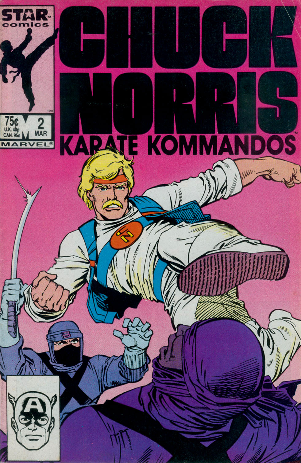 Read online Chuck Norris and the Karate Kommandos comic -  Issue #2 - 1