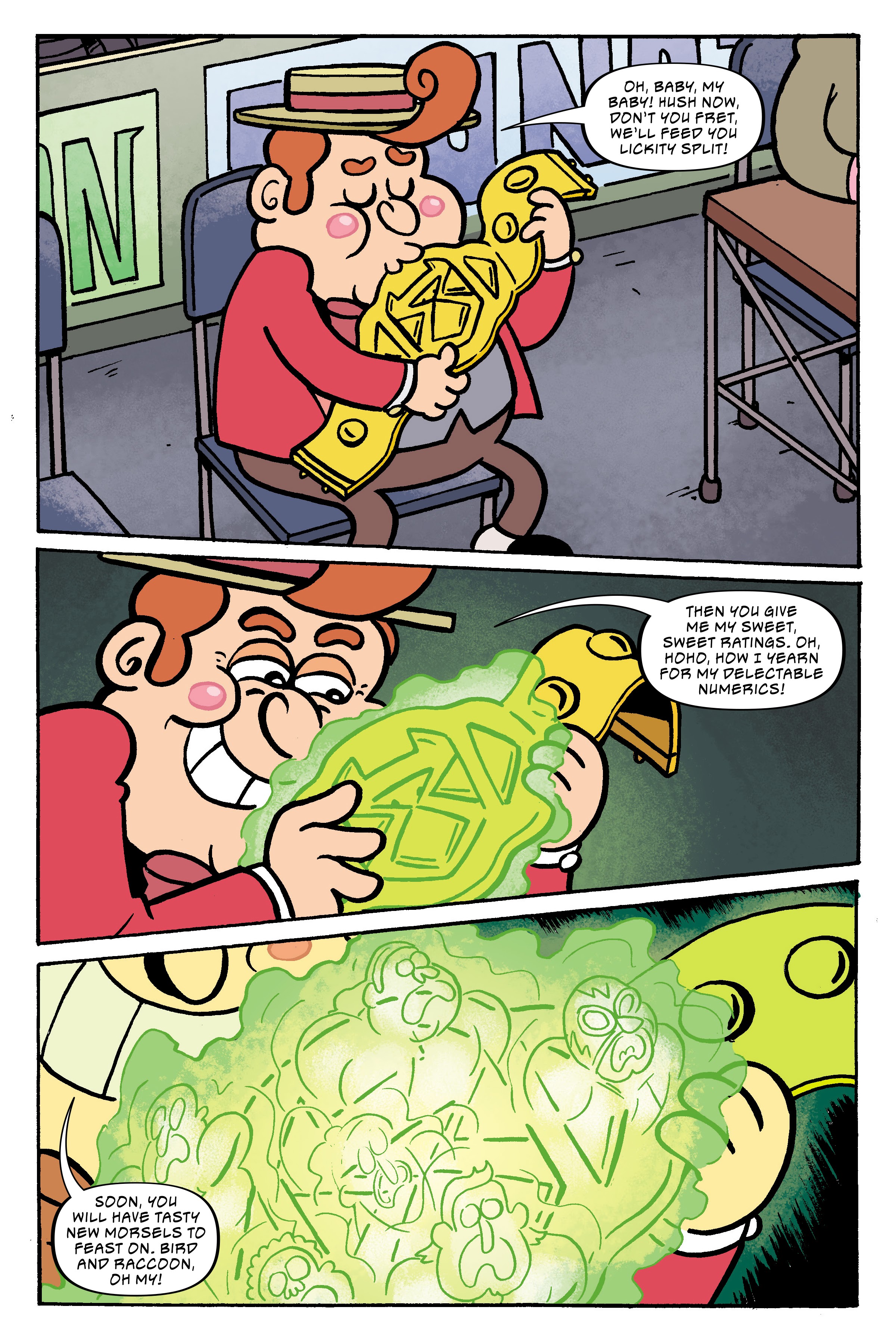Read online Regular Show: Wrasslesplosion comic -  Issue # TPB - 84