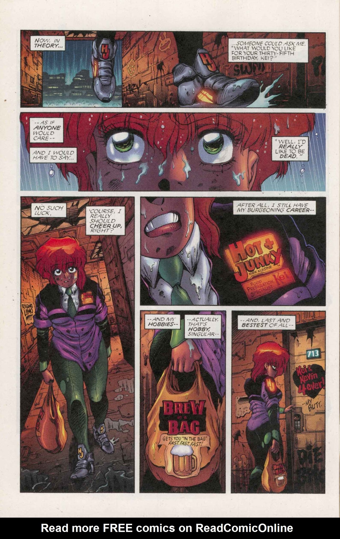 Read online The Dirty Pair: Sim Hell Remastered comic -  Issue #3 - 7