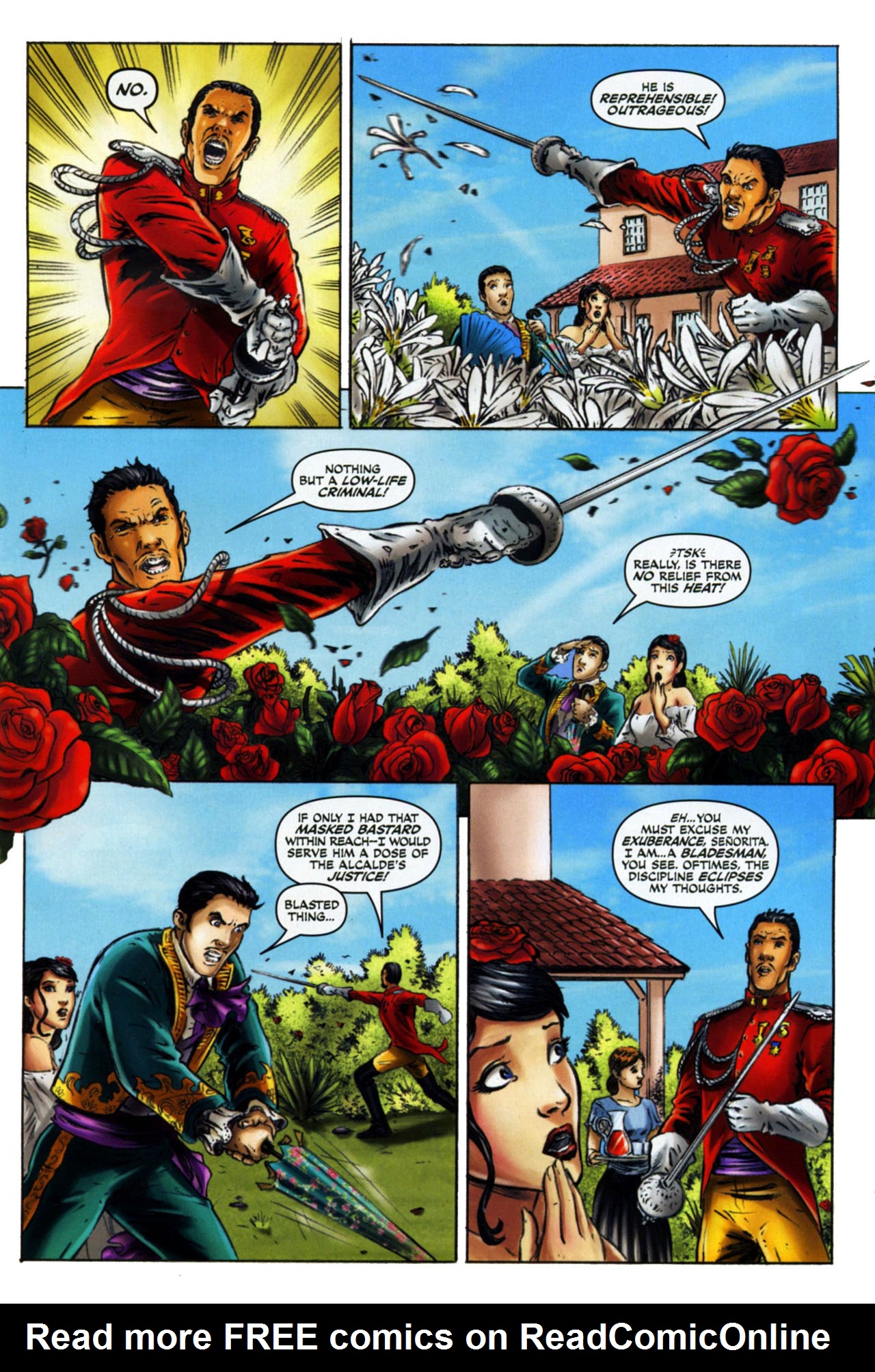 Read online Zorro (2008) comic -  Issue #11 - 10