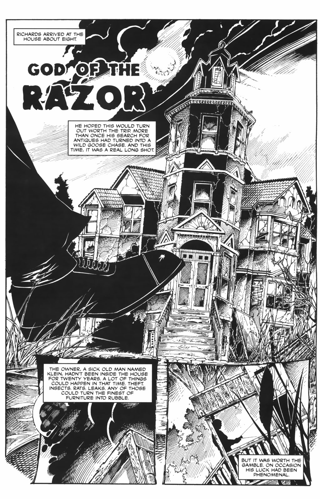 Read online Joe R. Lansdale's By Bizarre Hands comic -  Issue #6 - 3