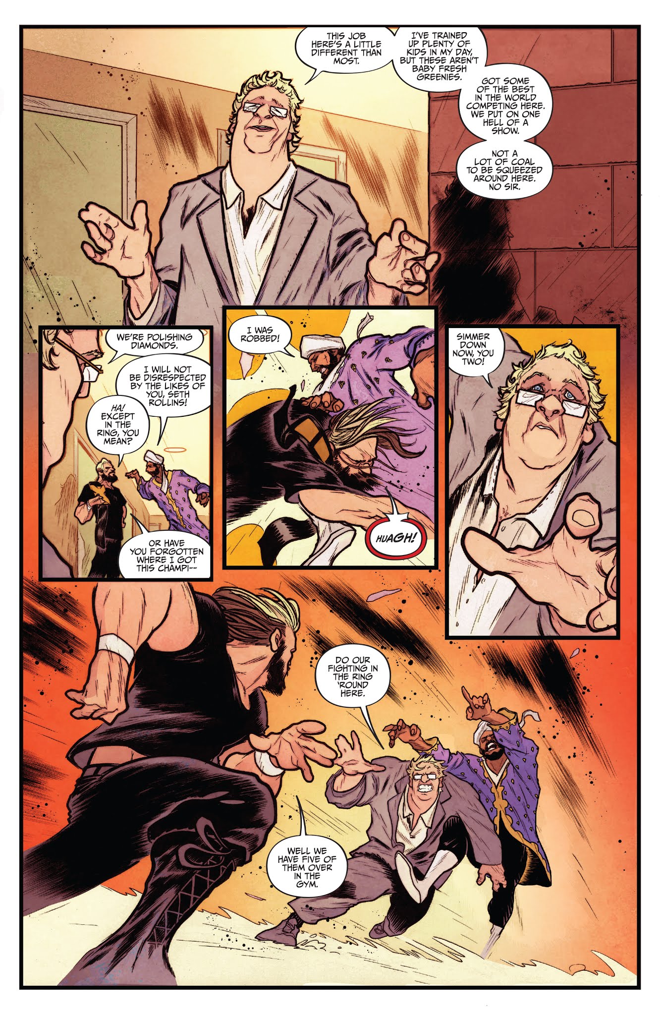Read online WWE: NXT Takeover - The Blueprint comic -  Issue # Full - 6