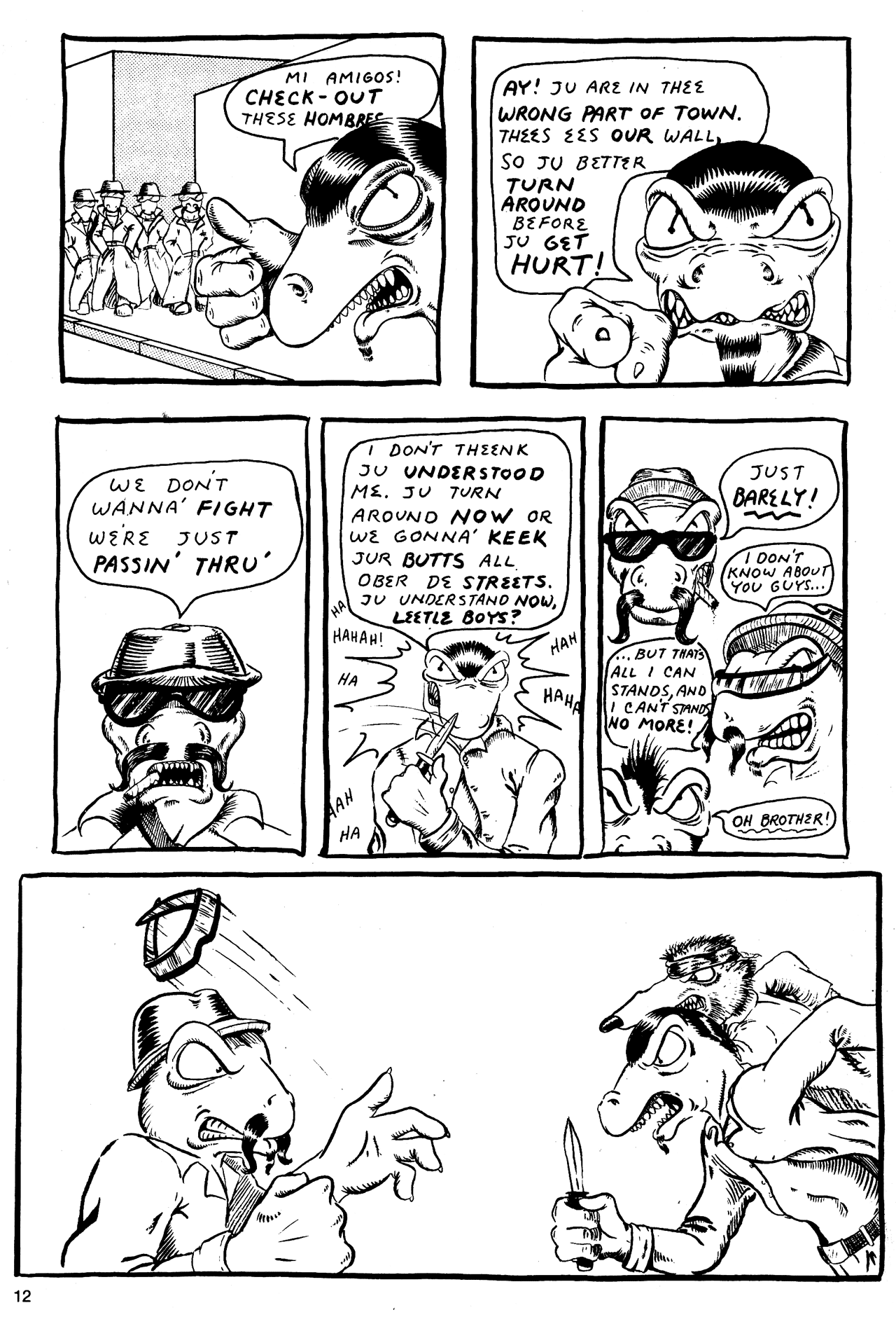 Read online Cold-Blooded Chameleon Commandos comic -  Issue #2 - 13