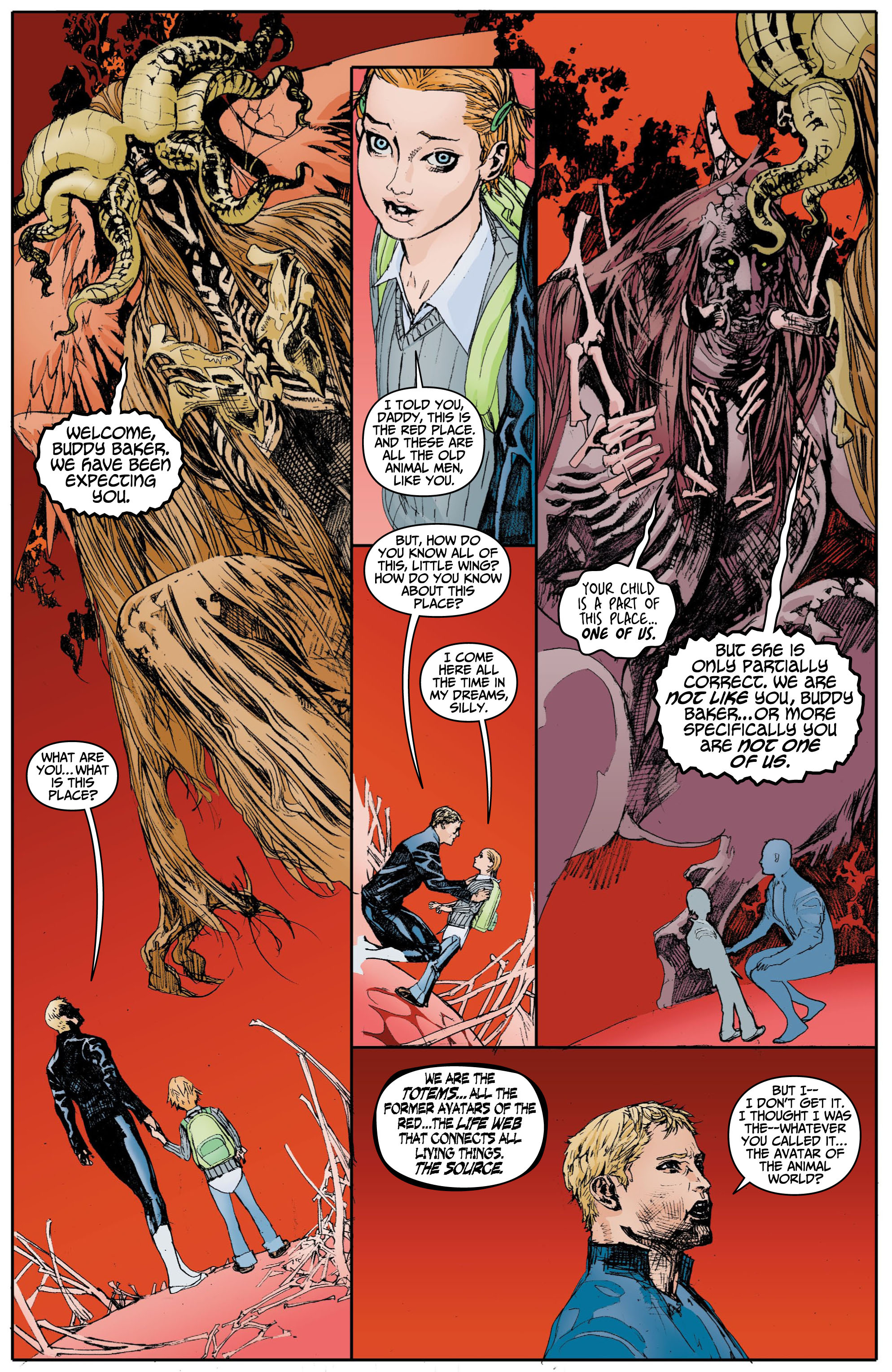 Read online Animal Man: The Hunt comic -  Issue # TPB - 52