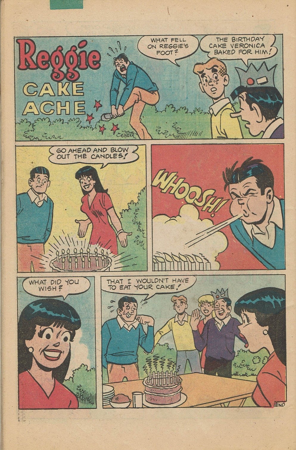 Read online Reggie's Wise Guy Jokes comic -  Issue #52 - 31