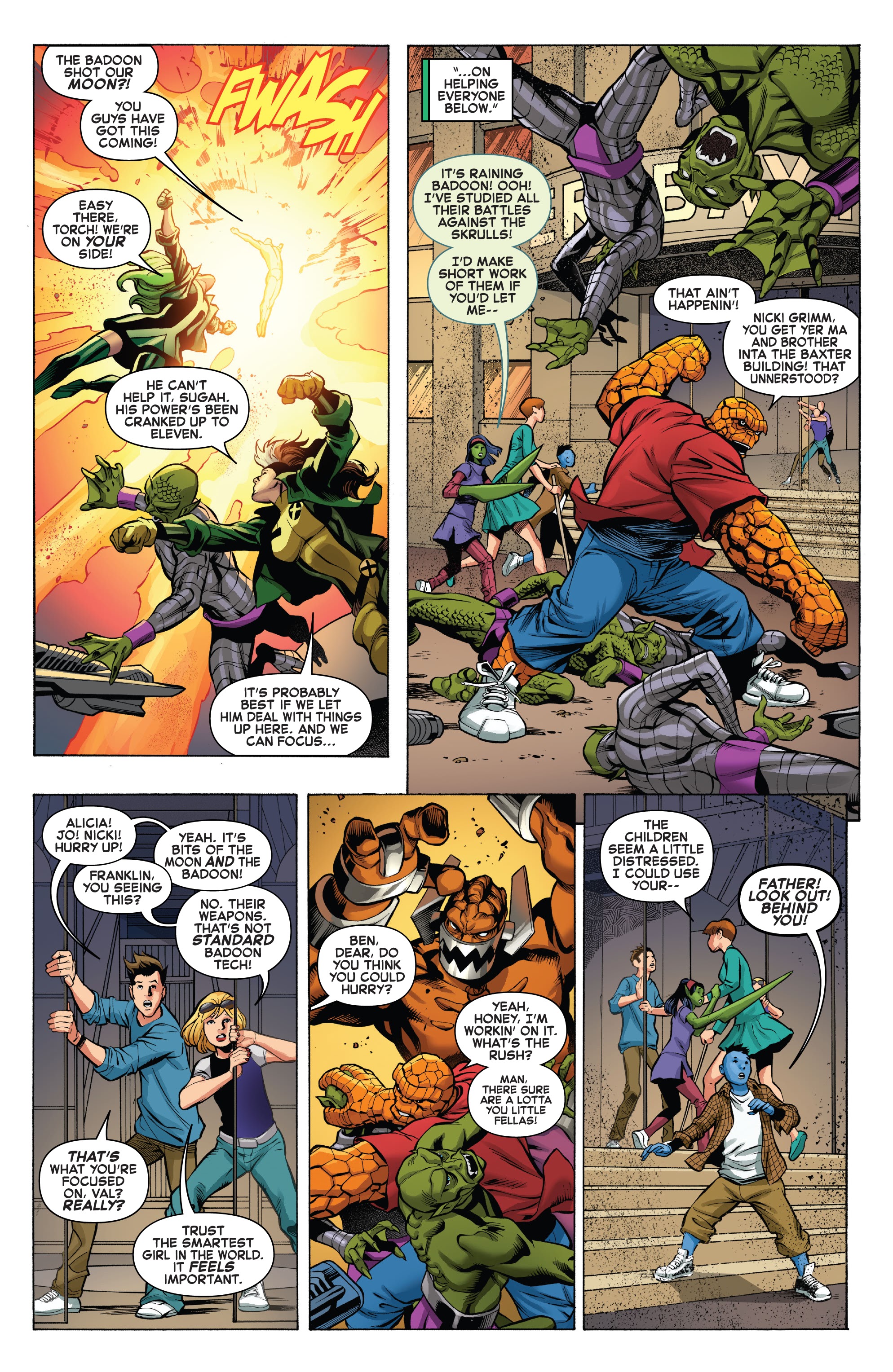 Read online Fantastic Four: Reckoning War Alpha comic -  Issue #1 - 11
