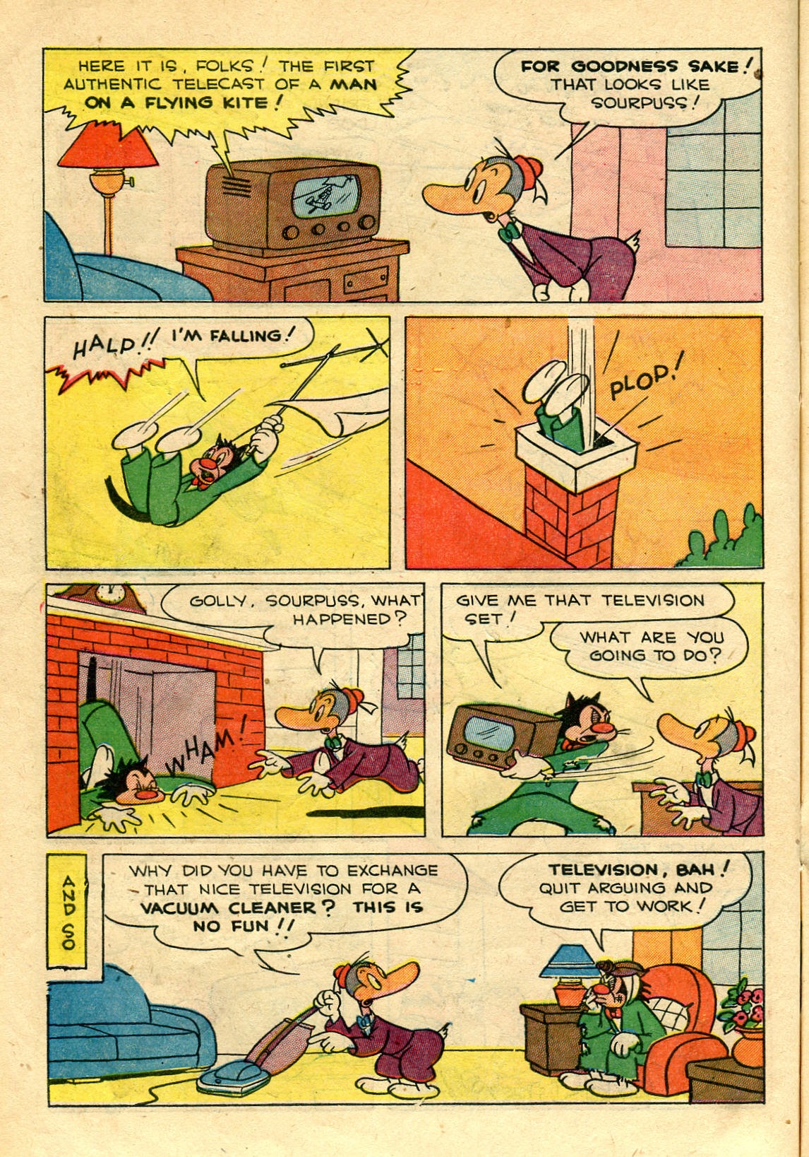 Read online Paul Terry's Mighty Mouse Comics comic -  Issue #22 - 22