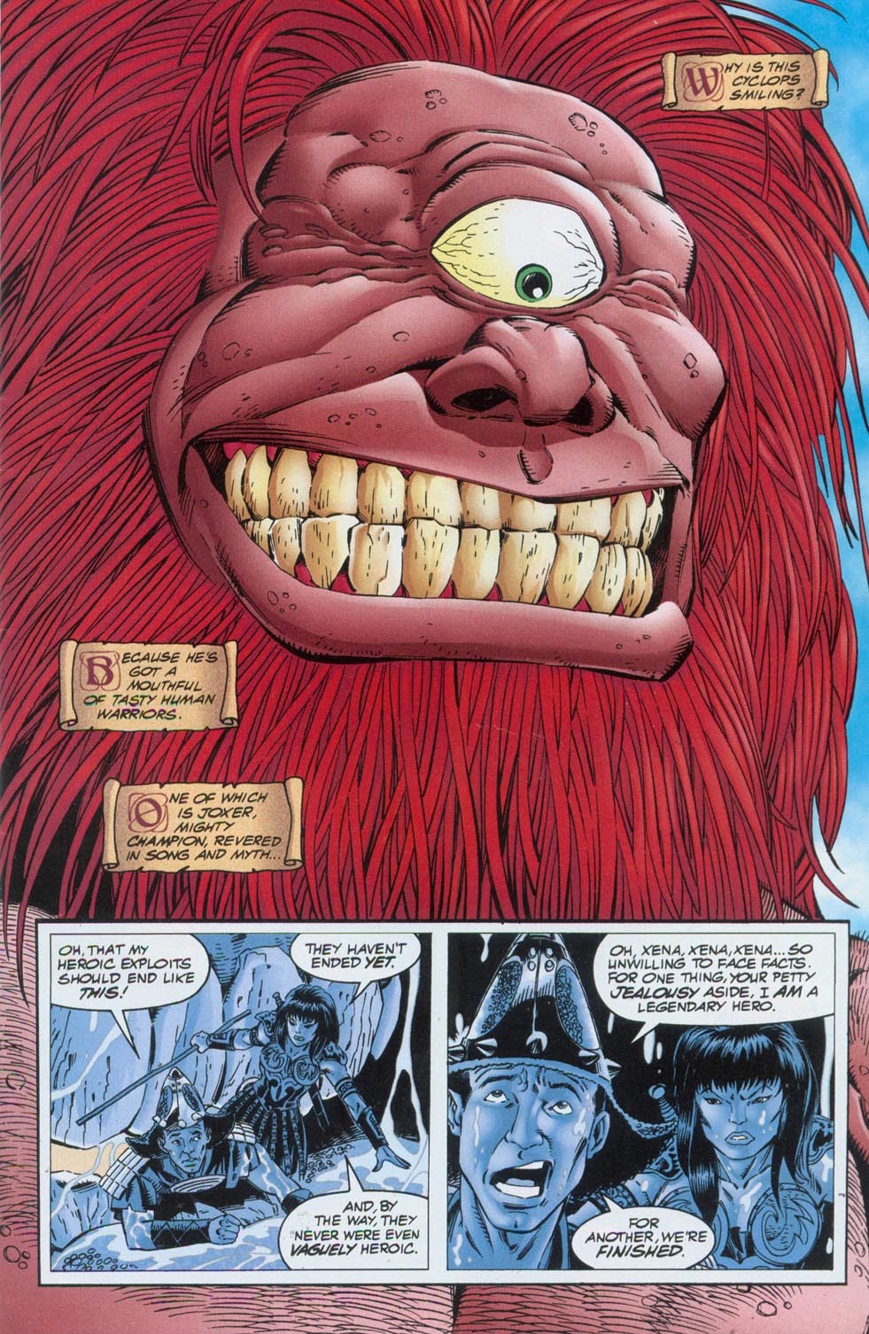 Read online Xena: Warrior Princess/Joxer: Warrior Prince comic -  Issue #3 - 3